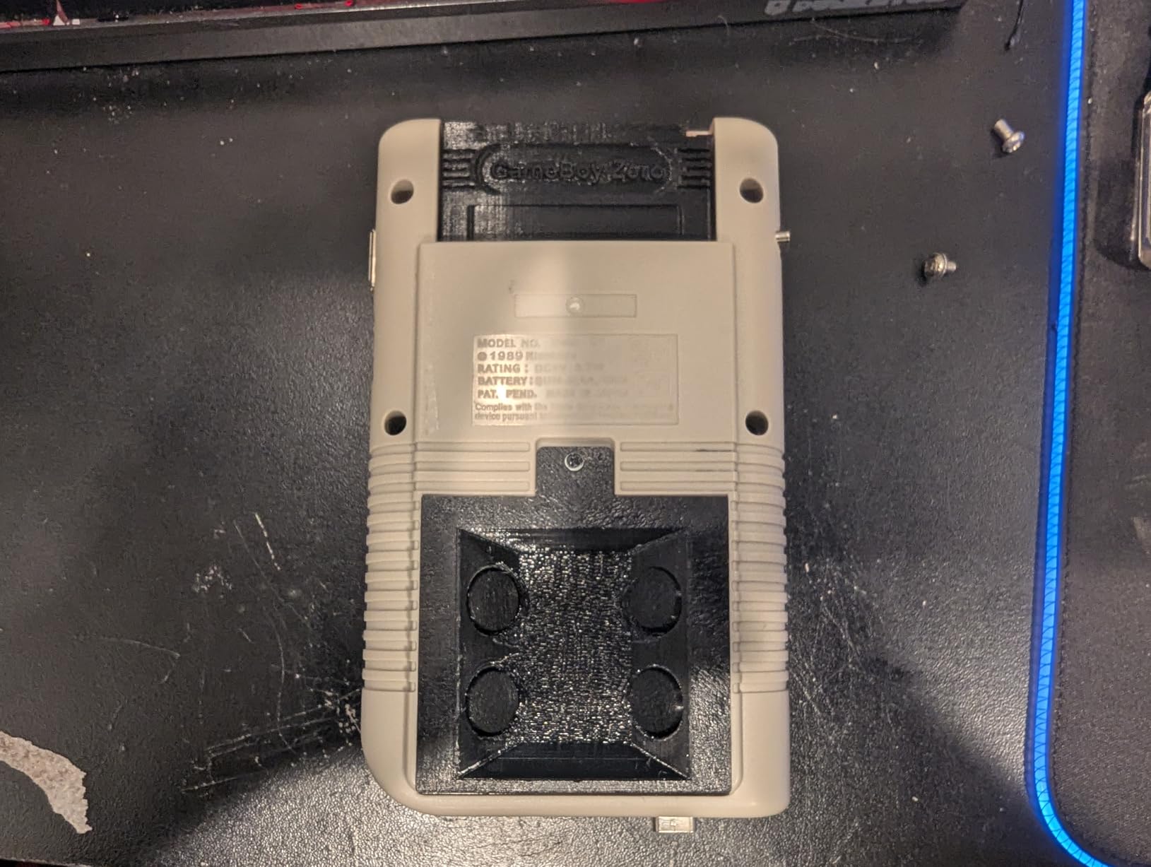 New Full Housing Shell Case Cover for Gameboy Classic 1989 GB Console (Gray) customer photo 1