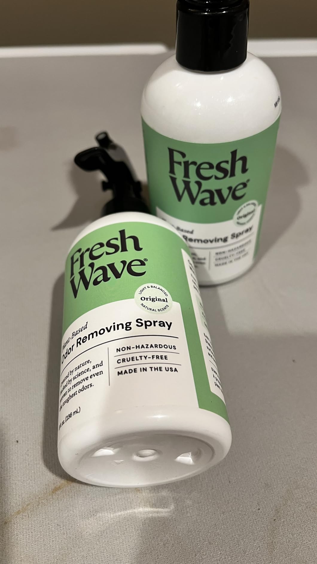 Fresh Wave Original Scent Odor Removing Spray, 8 fl. oz. | Pack of 2 | Odor Absorber for Home, Furniture, Fabrics & Trash customer photo 1