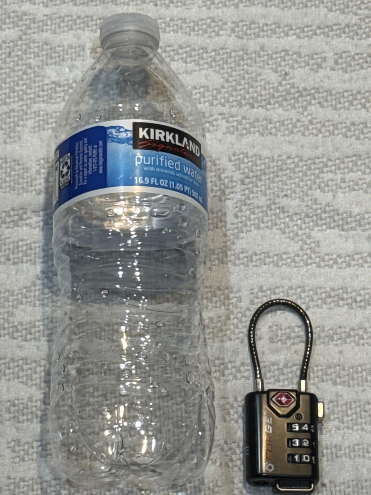 TSA Approved Cable Luggage Locks, Re-settable Combination with Alloy Body, Black 2 Locks. customer photo 2