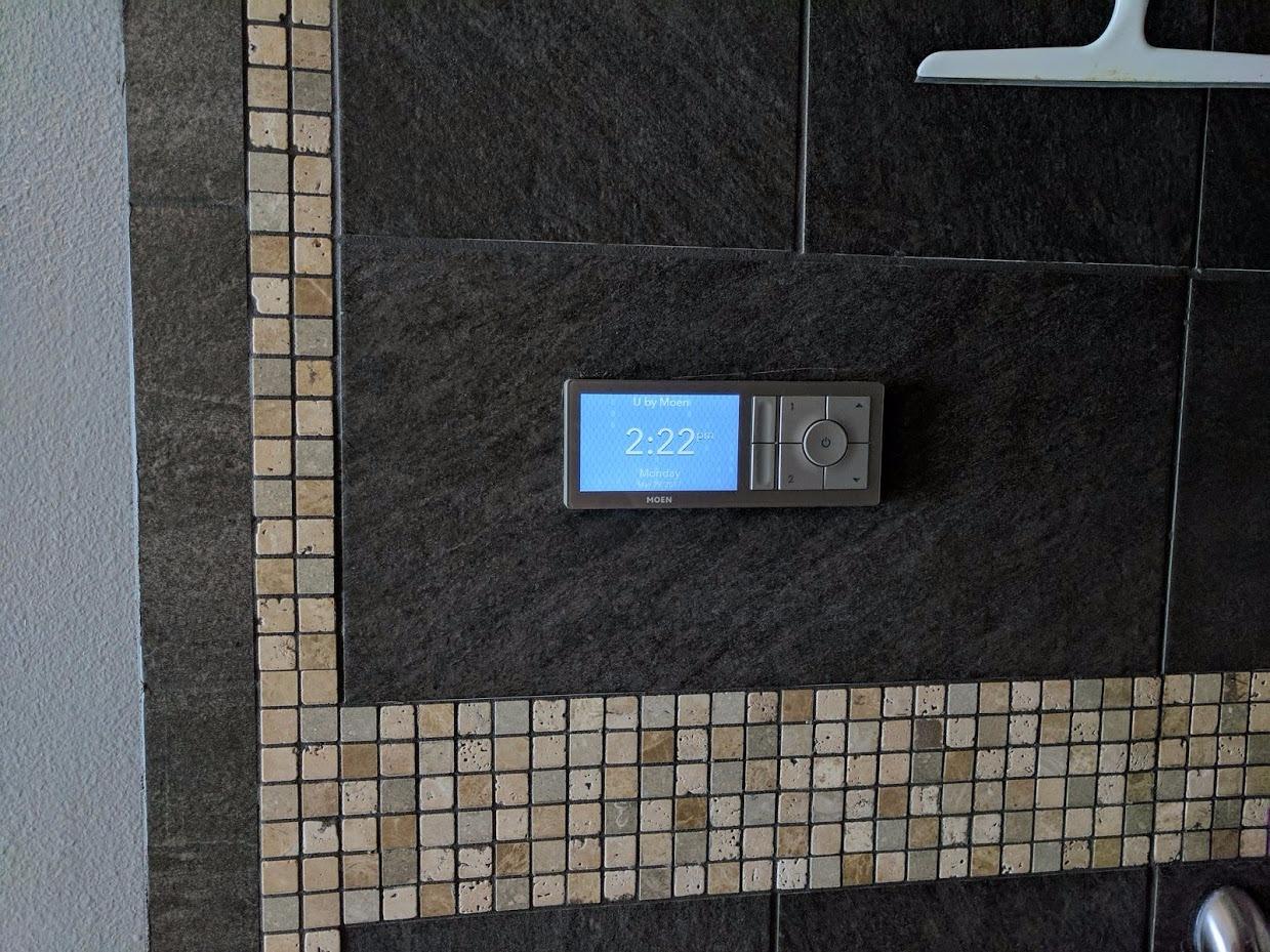 Moen Terra Beige Smart Shower 2-Outlet Digital Water System Controller for Thermostatic Shower Valve, TS3302TB customer photo 1