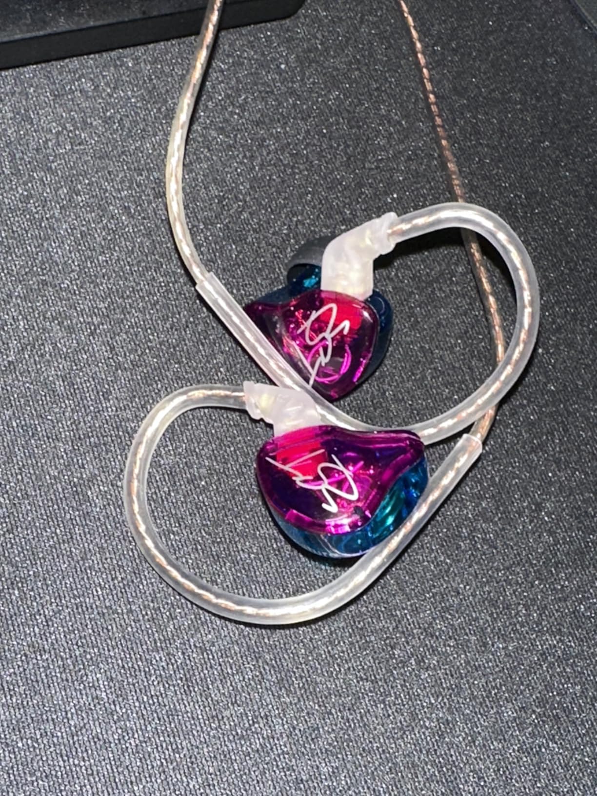 YINYOO Easy KZ ZST Colorful Hybrid Banlance Armature with Dynamic in-Ear Earphone 1BA+1DD HiFi Headset KZ in Ear Monitors Headphones Wired Earbuds IEM Earphones Gaming Earbuds customer photo 1