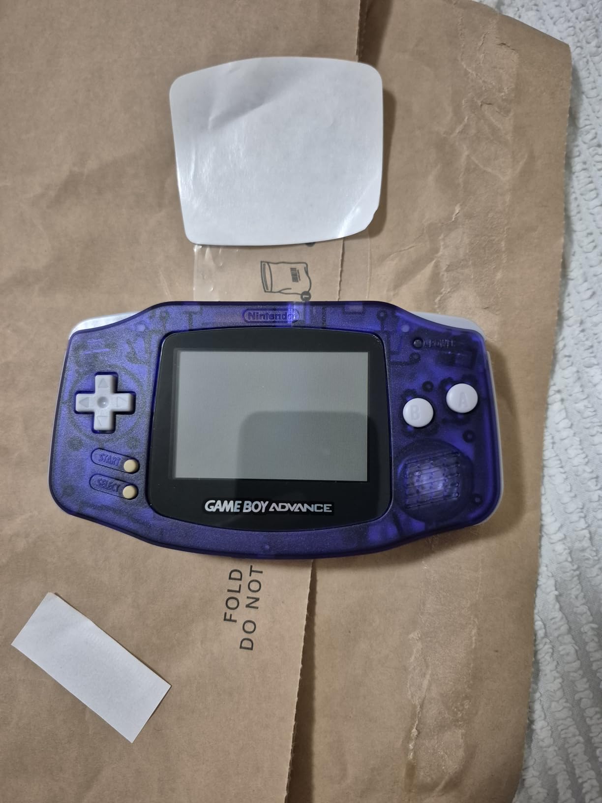 GBA Shell Housing Replacement Pack Compatible with Gameboy Advance (Solid Black) customer photo 2