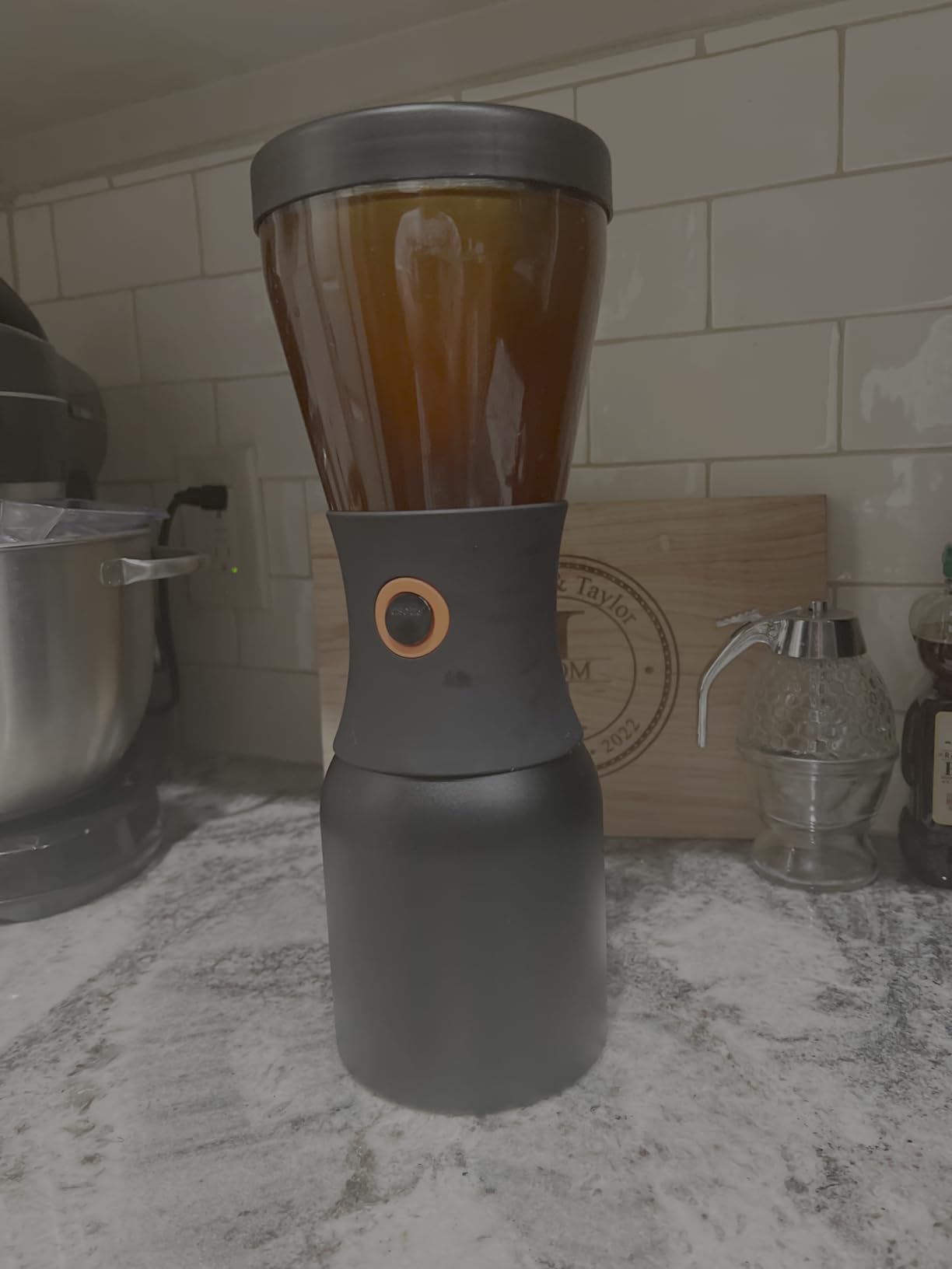 asobu Cold Brew Coffee Maker, Award-Winning 40oz Insulated Cold Brew Brewer with Portable Stainless Steel Carafe - No.1 Europe Coffee Fest Winner, Leakproof, BPA-Free, Keeps Cold 24H customer photo 1