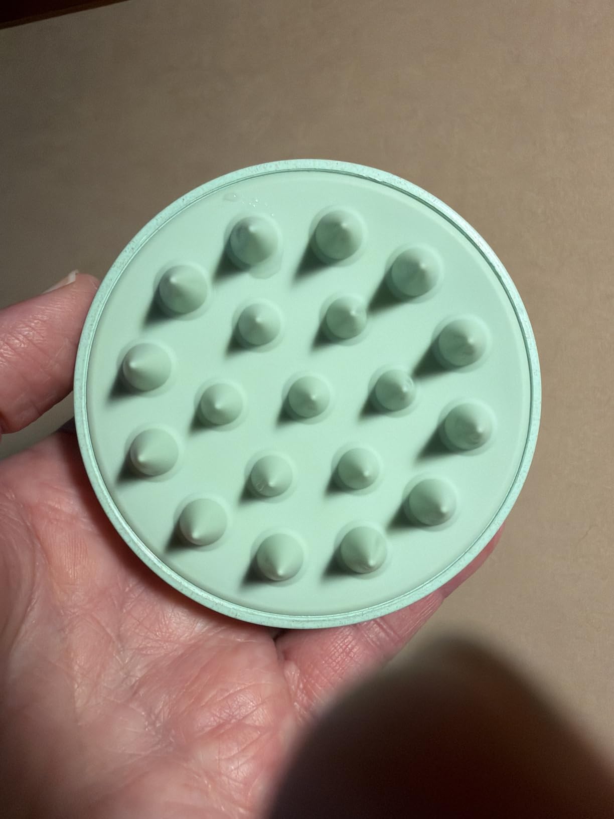 HEETA Scalp Massager Hair Growth, Soft Silicone Scalp Scrubber Shampoo Brush for Exfoliation, Dandruff Removal Head Massage Stress Relax, Wet & Dry Use for Thick Thin Curly Hair Care, Black customer photo 2