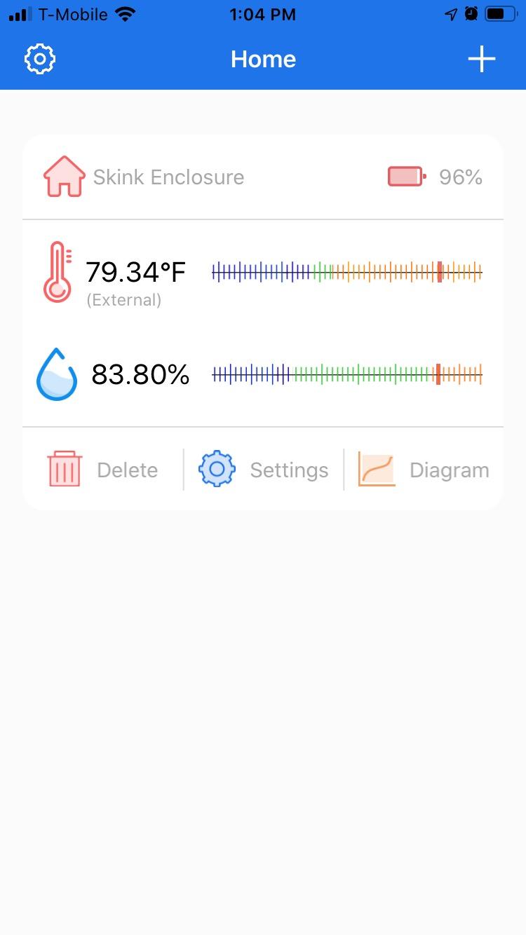 Inkbird Thermometer and Hygrometer Smart Sensor Data Logger with Waterproof External Probe Magnet for Android and iOS, for Food Storage Brewing Reptiles Instrument IBS-TH1(Battery not Included) customer photo 2