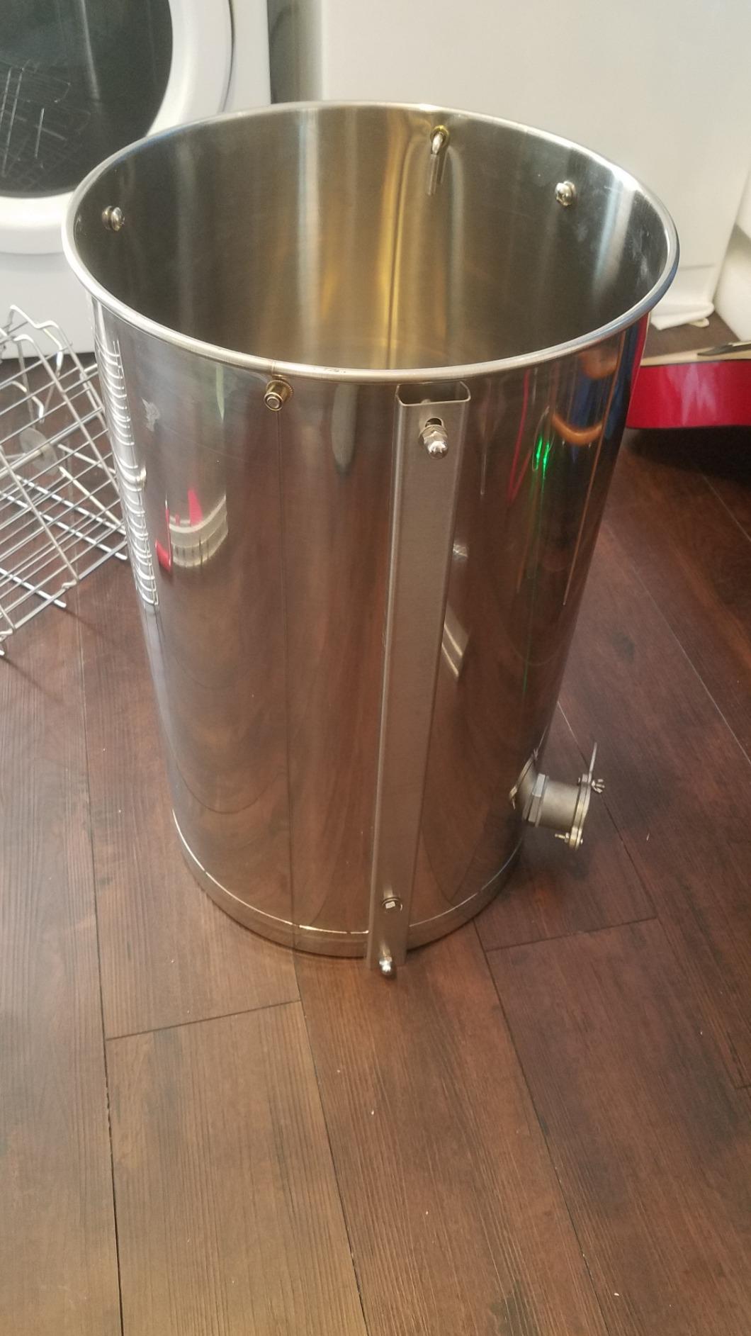 VINGLI Upgraded 3 Frame Honey Extractor Separator, Food Grade Stainless Steel Honeycomb Spinner Drum Manual Crank with Adjustable Height Stands,Beekeeping Pro Extraction Apiary Centrifuge Equipment customer photo 2