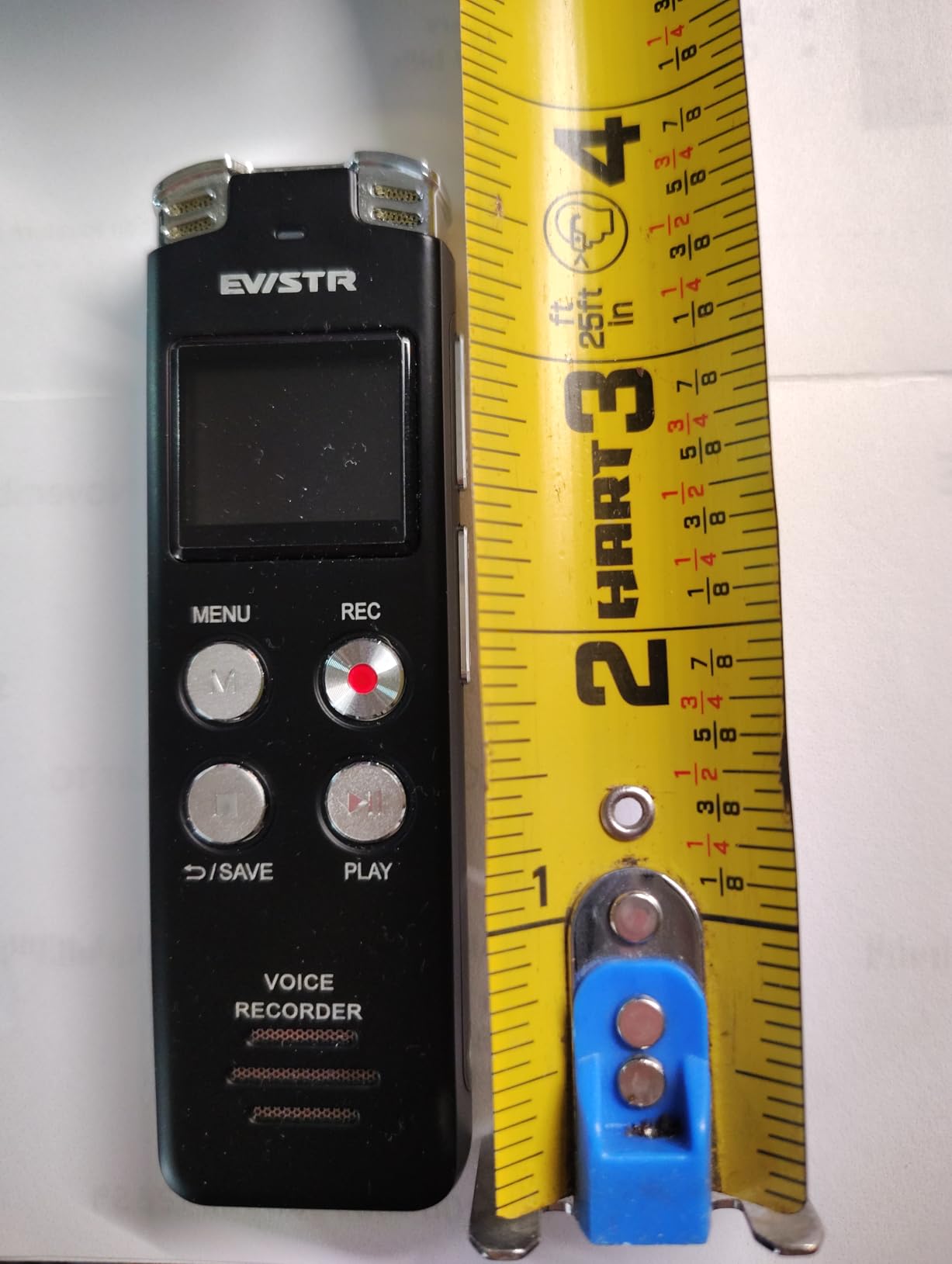 64GB Digital Voice Recorder with Playback: Voice Activated Recorders for Lectures Meetings Interviews - EVISTR Dictaphone customer photo 2