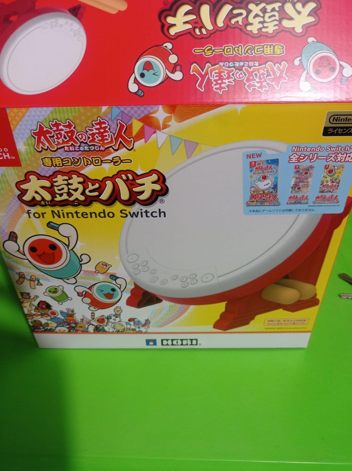 バンダイナムコエンターテインメント 【任天堂ライセンス商品】 太鼓の達人専用コントローラー 「太鼓とバチ for Nintendo Switch」【Nintendo Switch対応】 customer photo 2