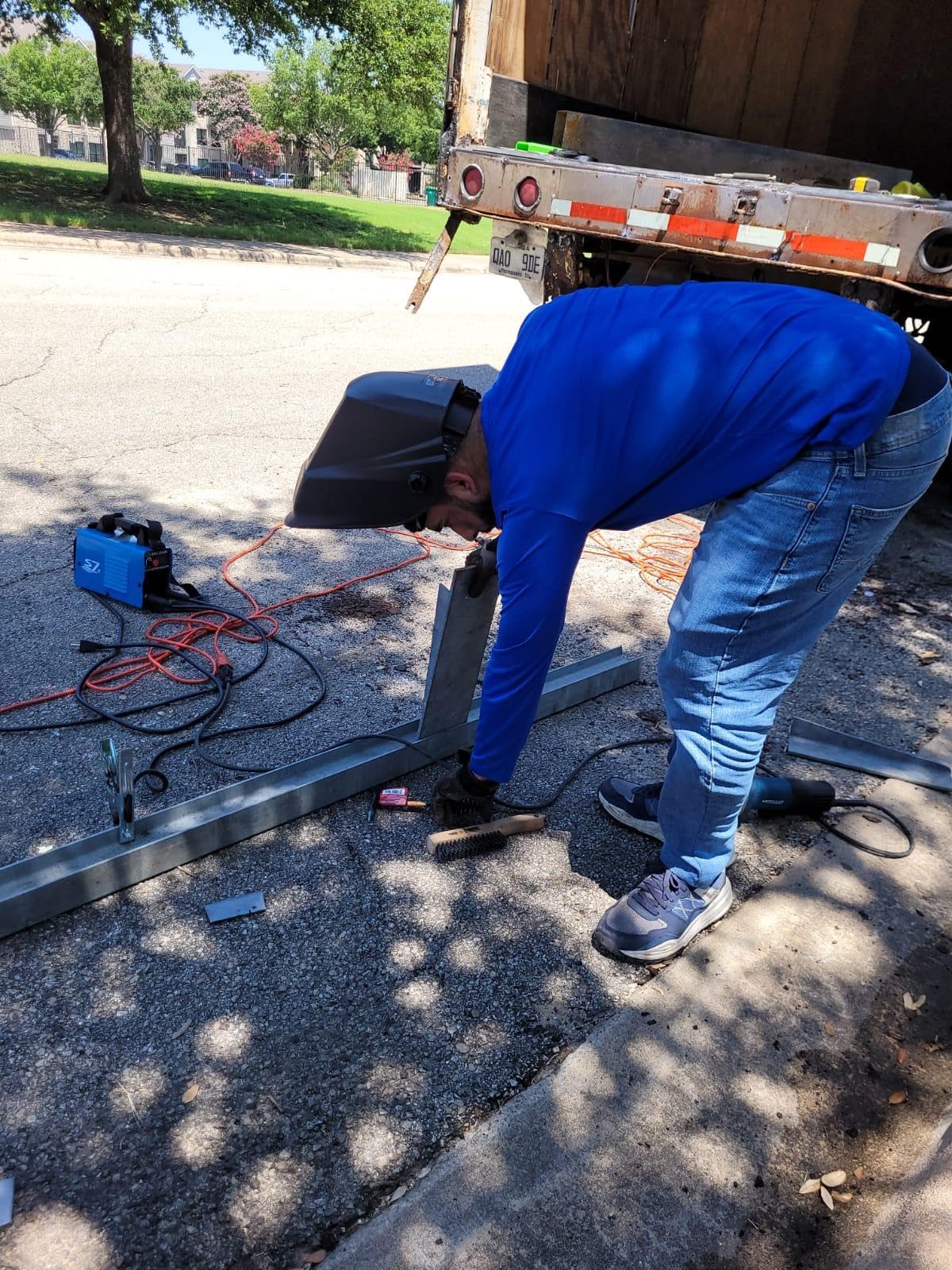 S7 ARC-200 Stick Welder, 110V Portable DC Inverter Welder for Beginners and Home Use customer photo 1