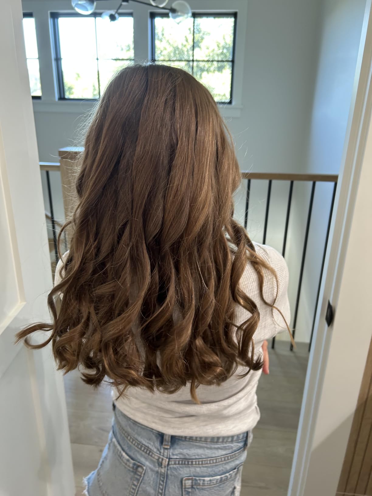 Taiff Curves 3/4 inch Curling Iron Black Titanium Hair Curler with Clamp | Creates Defined & Long Lasting Curls | Dual Voltage - 9ft Swivel Cord | Travel Friendly Styling Tool customer photo 1