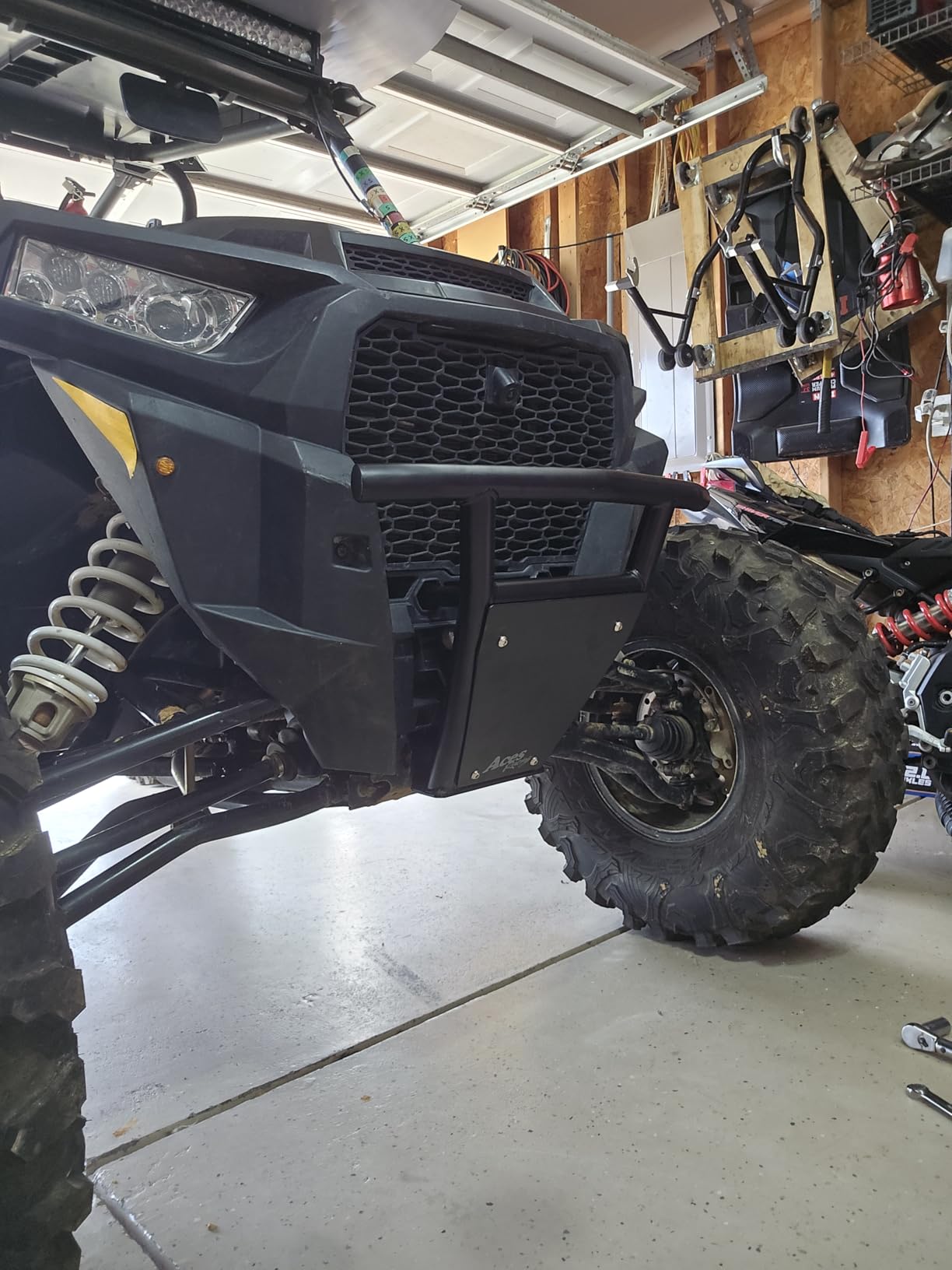 Polaris RZR Front Bumper 2014-2023 RZR 1000 Turbo Turbo S XP With removable skidplate customer photo 1