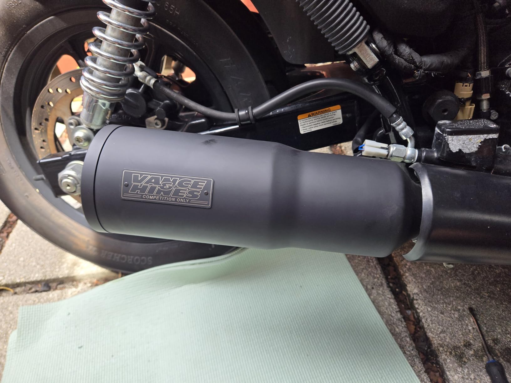 Vance and Hines 47943 Hi-Output Slip-On Exhaust customer photo 2