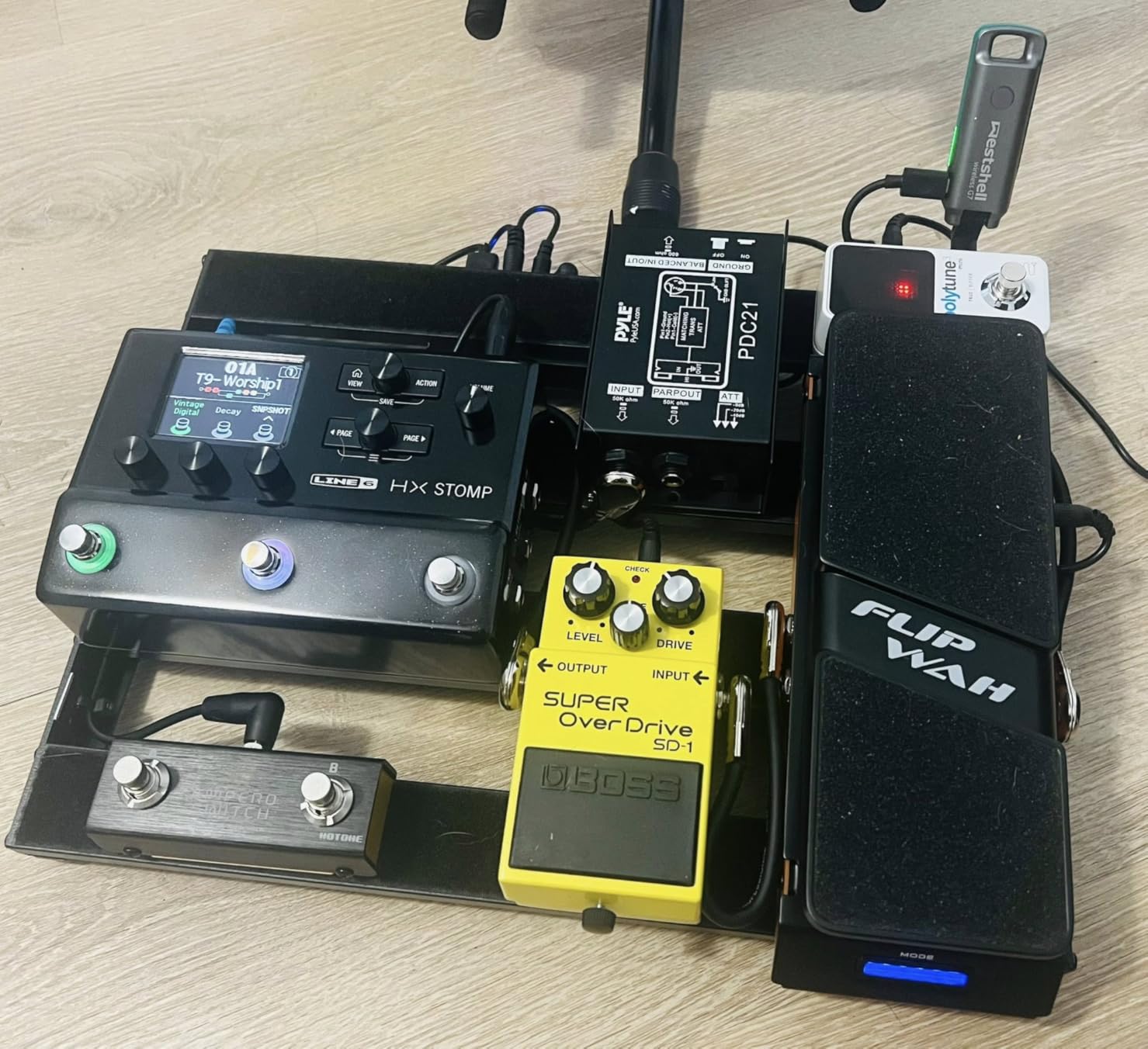 HX Stomp Multi-Effects Guitar Pedal customer photo 1
