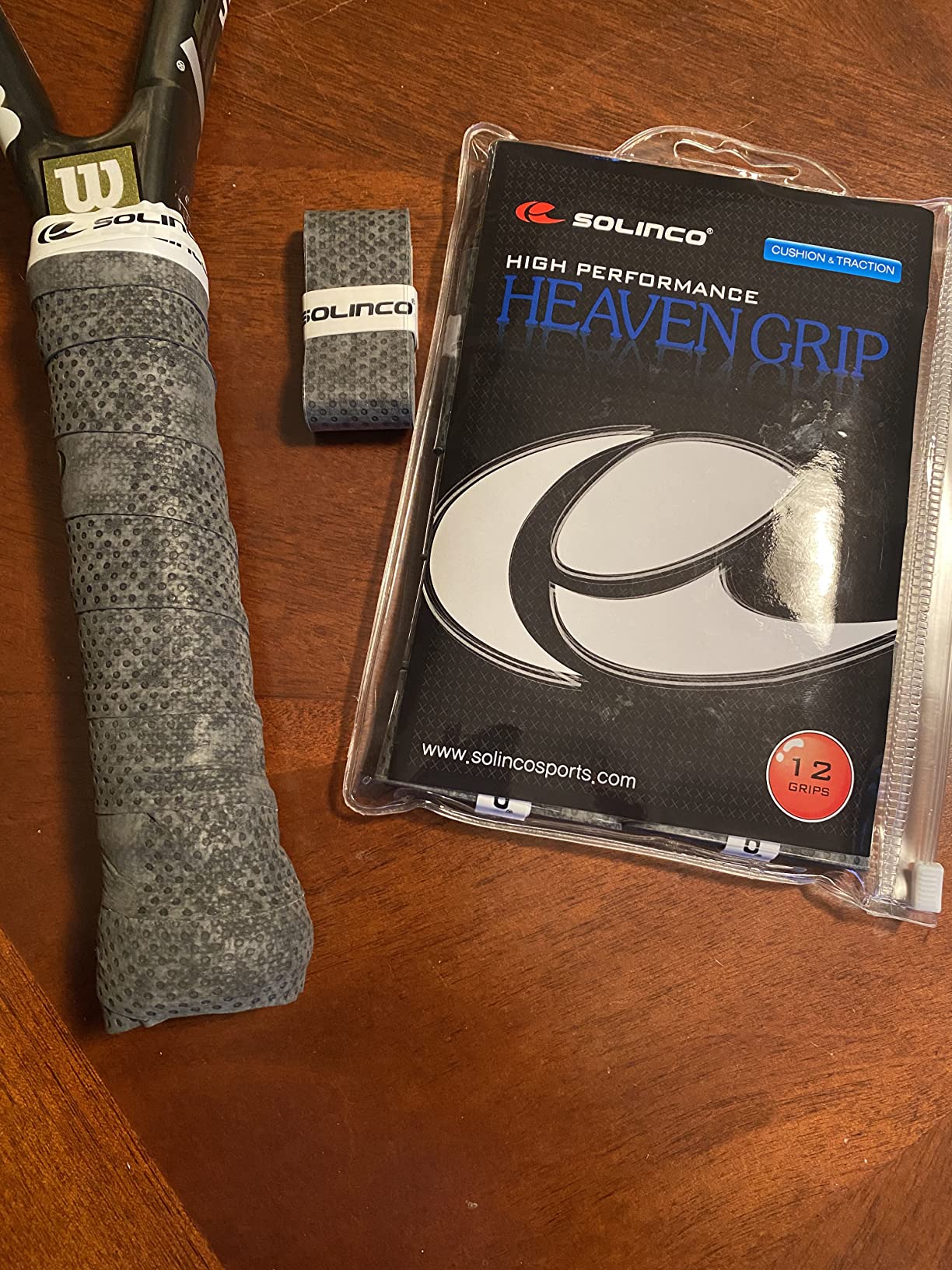 Heaven Tennis Overgrip 12 Pack - Adsorbtion & Traction customer photo 1