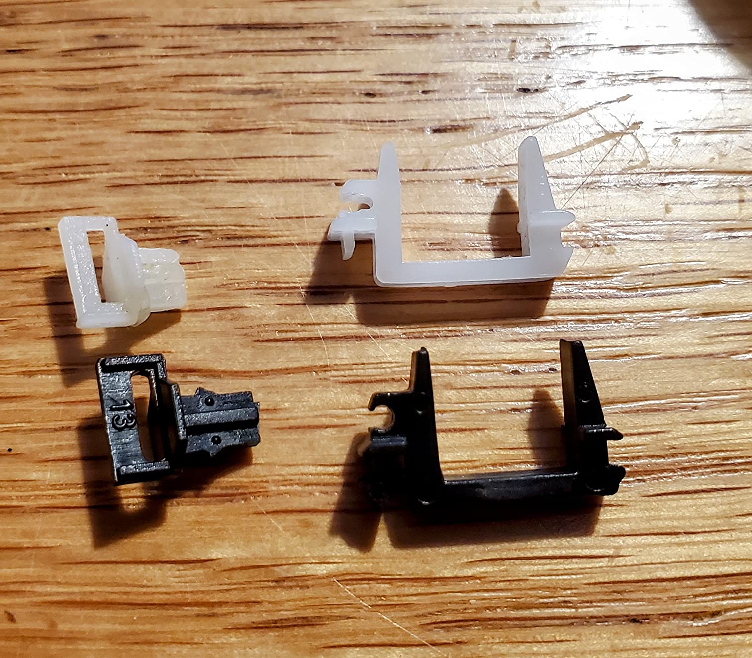 Costar Style Plate-Mounted Costar Stabilizers Balancing Pole Raised Wire 6.25u 2u for MX Mechanical Keyboard Filco (Kit 1 for 60 87 Keyboard) customer photo 2