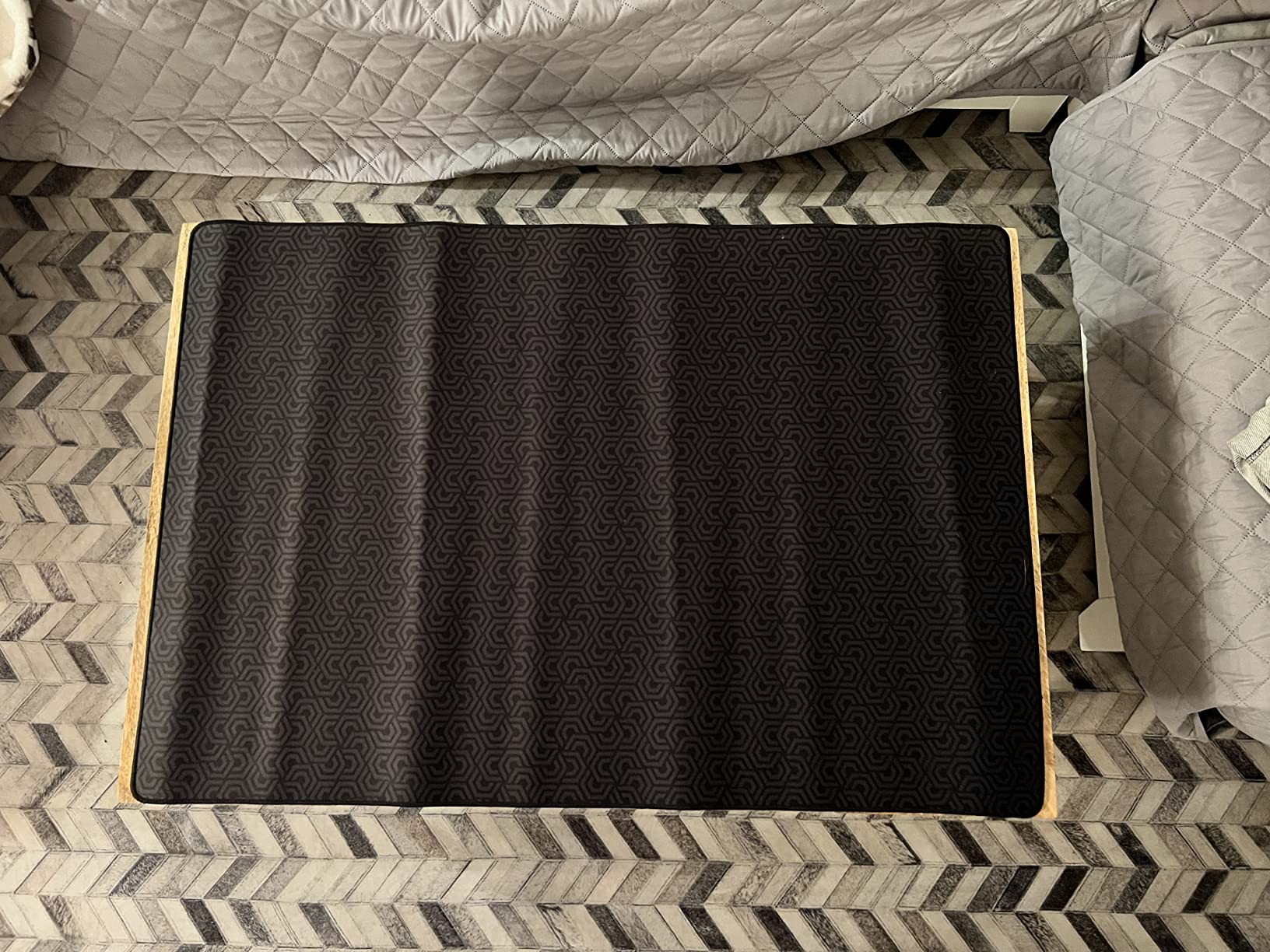 Roll-Play Board Game Mat 2' x 3' | Neoprene Tabletop Accessory | Level-up Classic Card Games, Dice Games, Tabletop & RPG Gaming | Double-Sided, Reversible, Portable customer photo 2