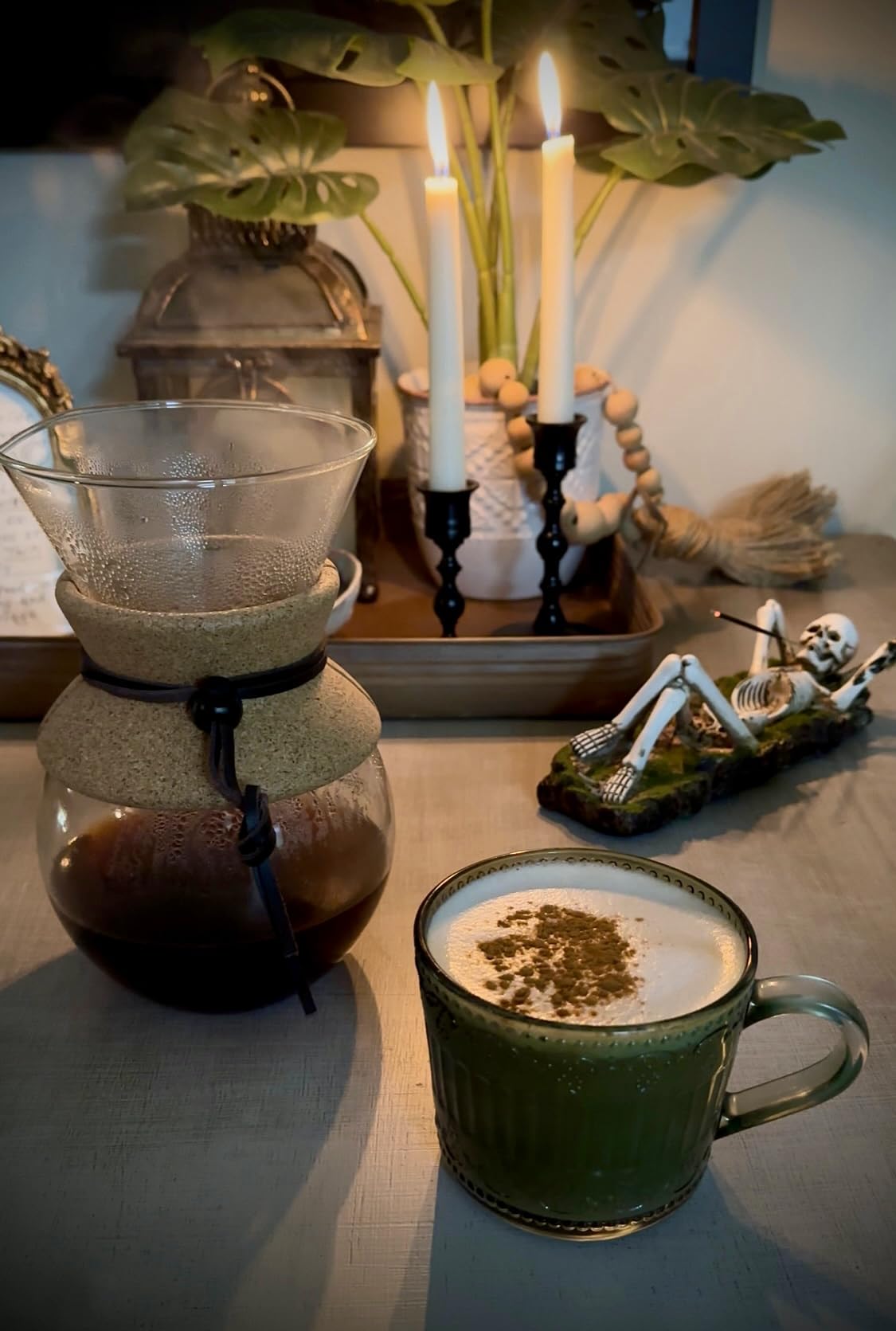Bodum 34oz Pour Over Coffee Maker, High-Heat Borosilicate Glass with Reusable Stainless Steel Filter and Cork Grip - Made in Portugal customer photo 1