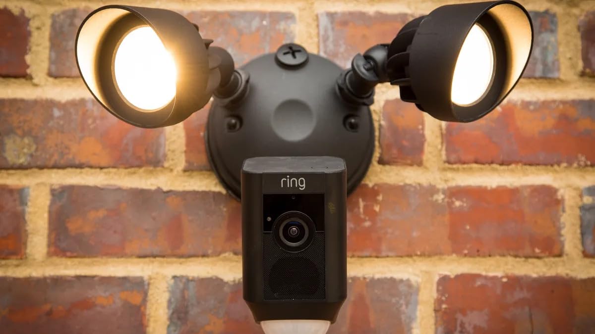Ring Floodlight Wired - Motion-activated floodlight, bright LEDs, works with Amazon Sidewalk, White customer photo 2