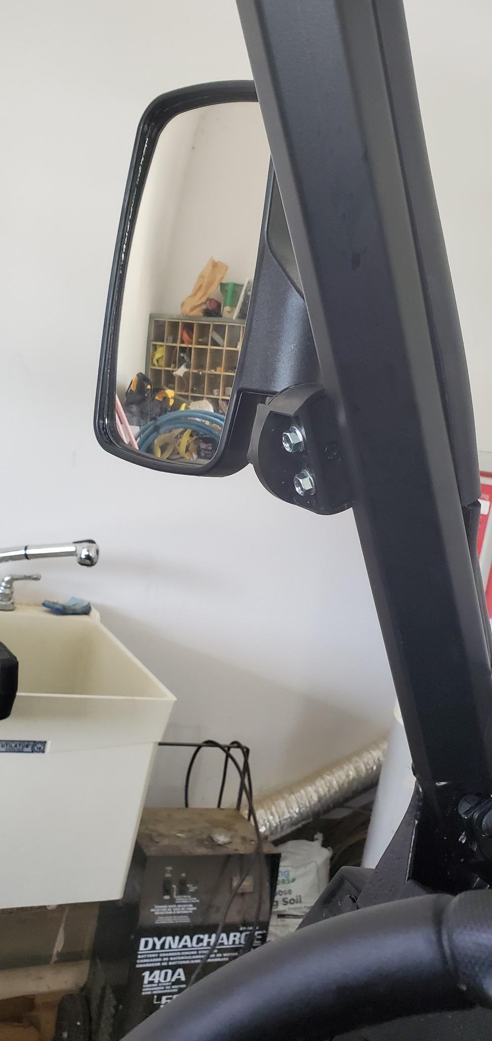 RANSOTO UTV Side Rear view Mirror And Center Mirror for 1.6