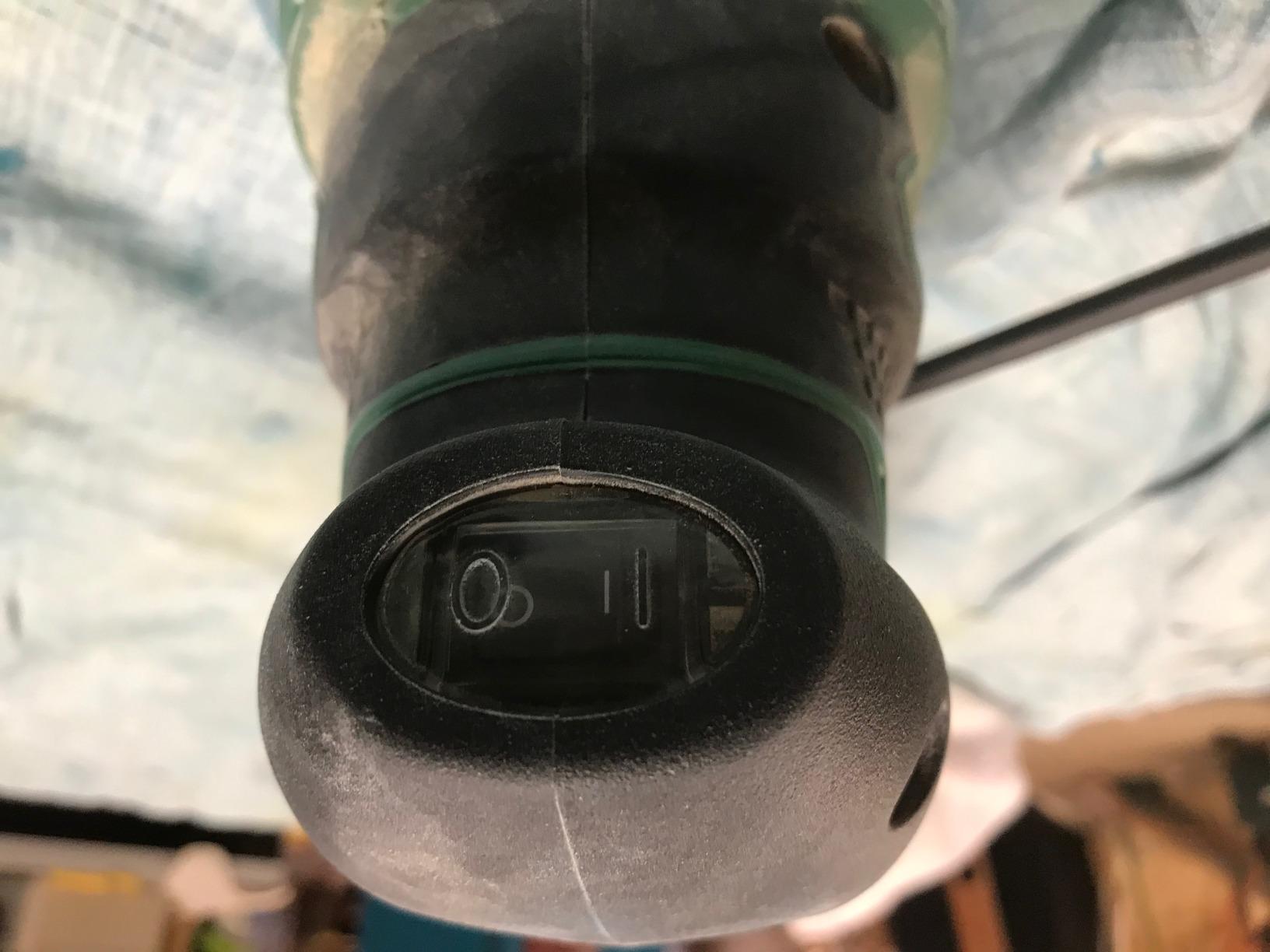 Metabo HPT 5-Inch Random Orbit Finishing Sander, Variable Speed (SV13YST) customer photo 2