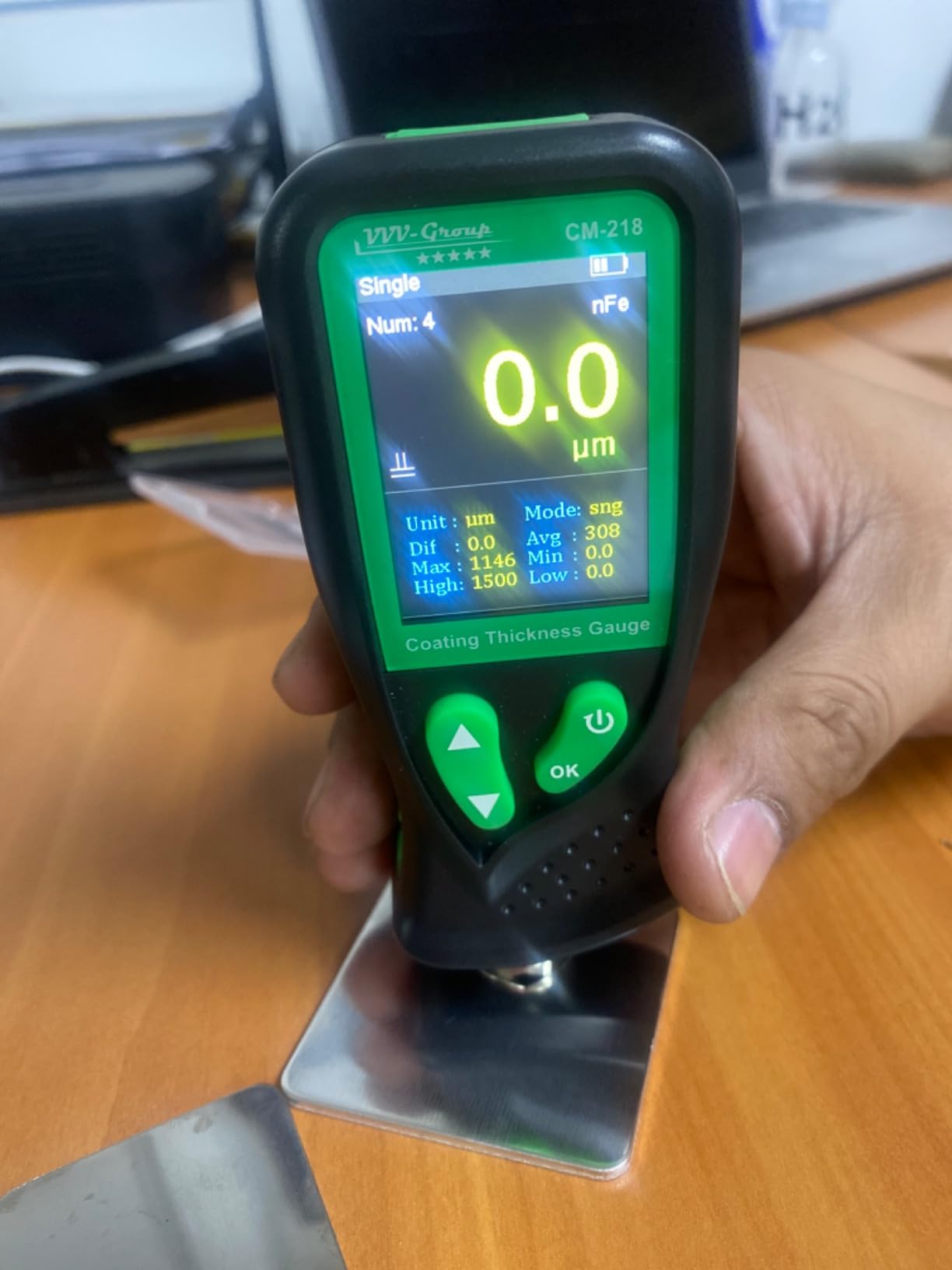 Digital Coating Thickness Gauge CM-218 Best Mil/Micron Paint Depth Meter for Car and Industrial (Resolution 0.01mils) customer photo 1