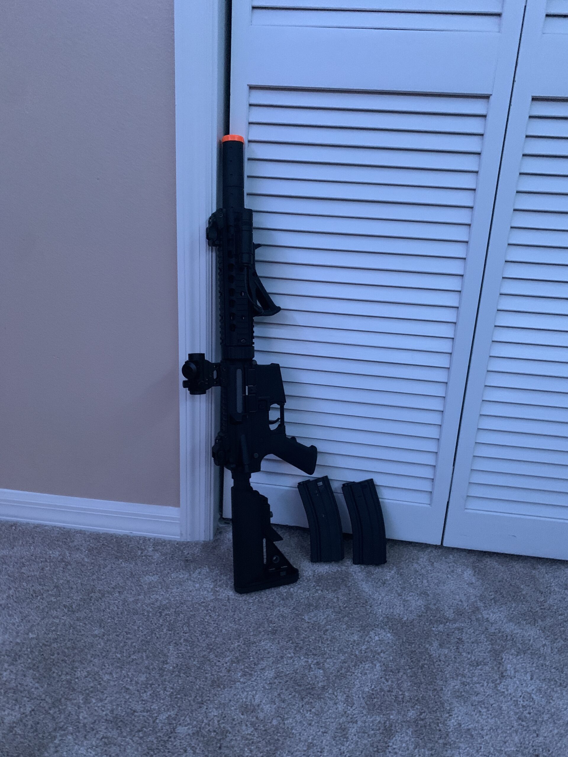 Lancer Tactical Gen 2 SD M4 Polymer (Long Rail)- Full/Semi-Auto Piactinny Rail AEG Rifle with 0.20g BBS, Charger and Battery customer photo 1