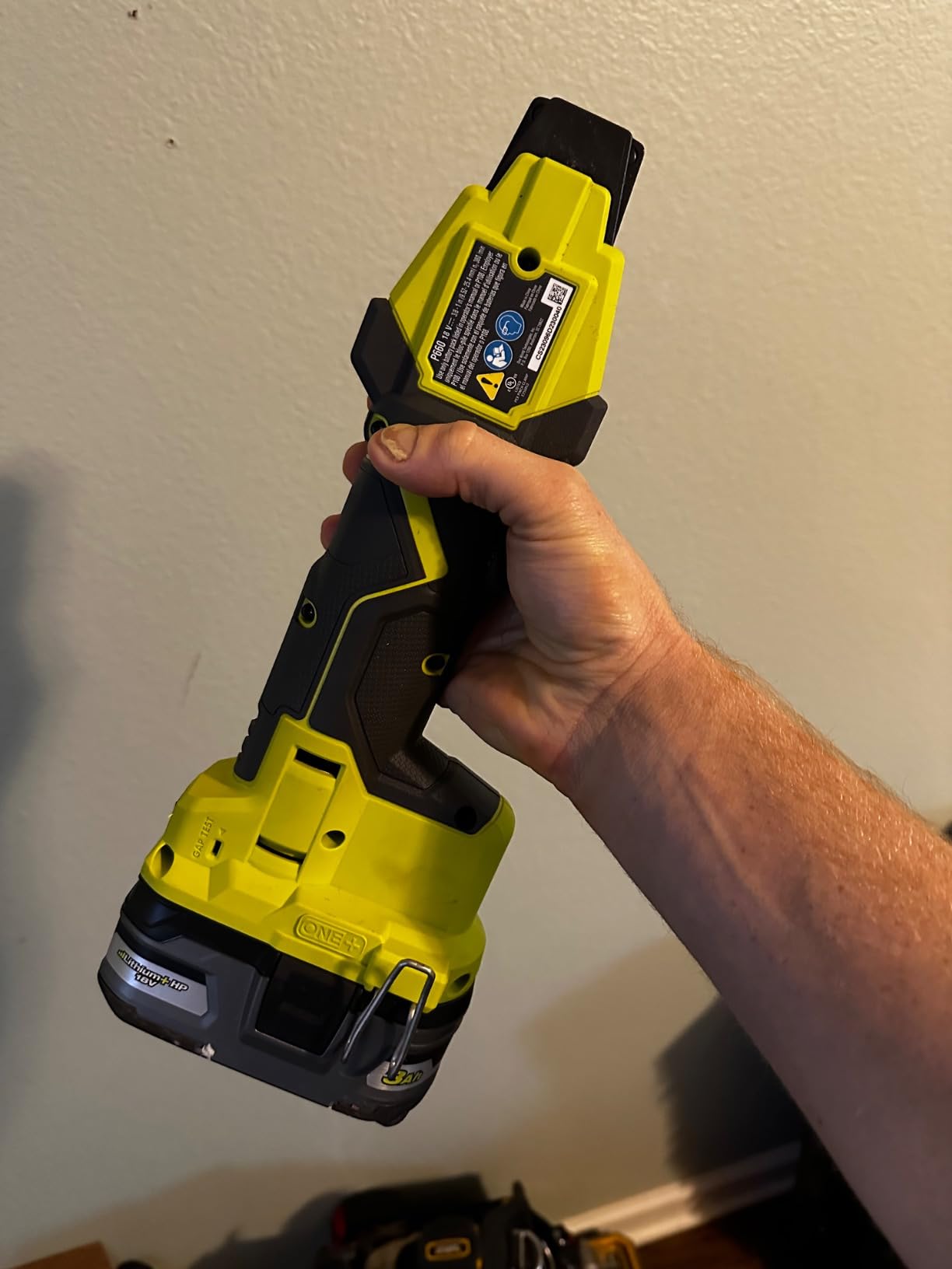 RYOBI ONE+ 18V Lithium-ION Cordless PEX TUBING CLAMP Tool Tool ONLY P660 customer photo 1