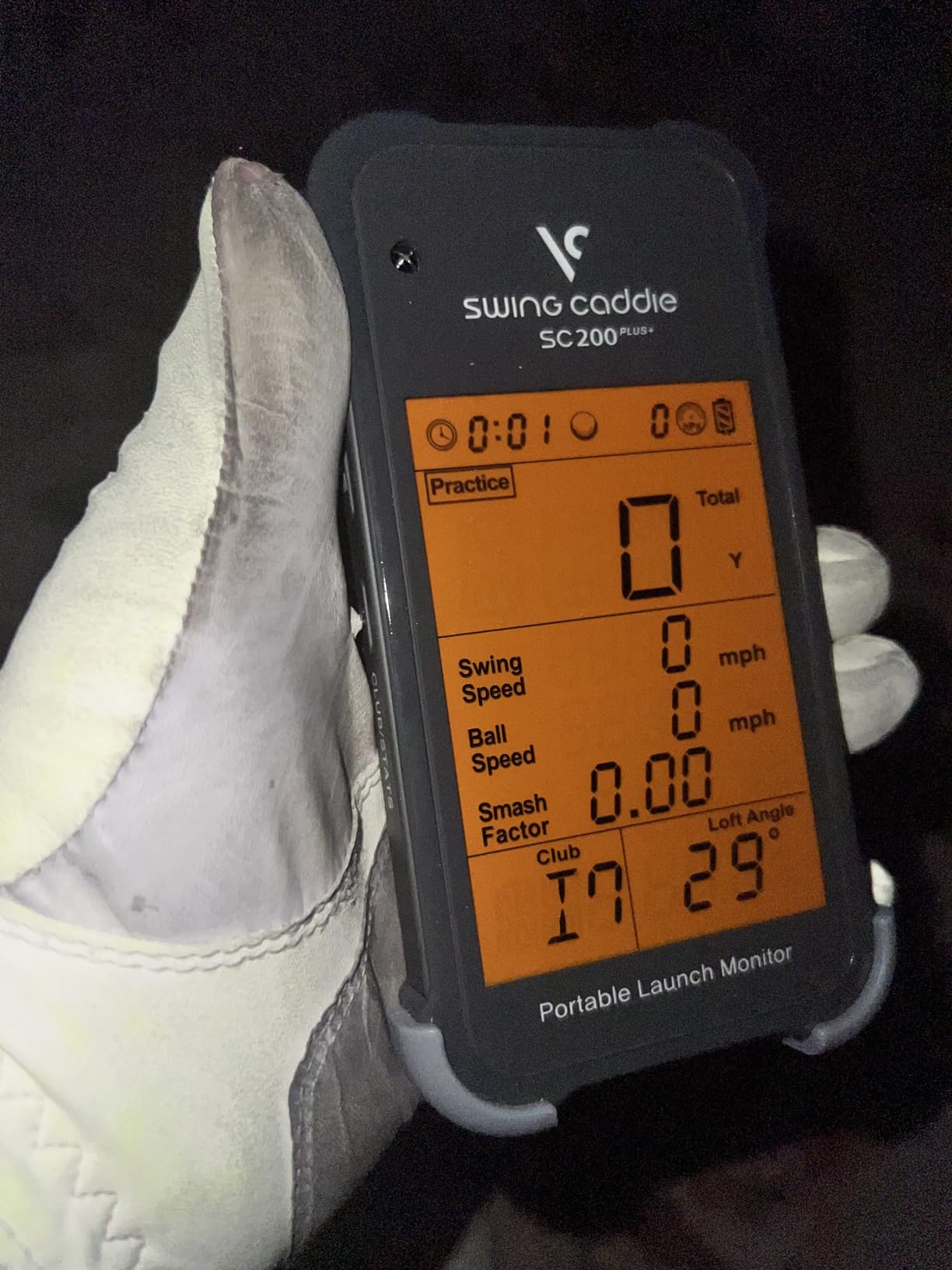 Swing Caddie Portable Launch Monitor (Voice Caddie SC200 PLUS) customer photo 1