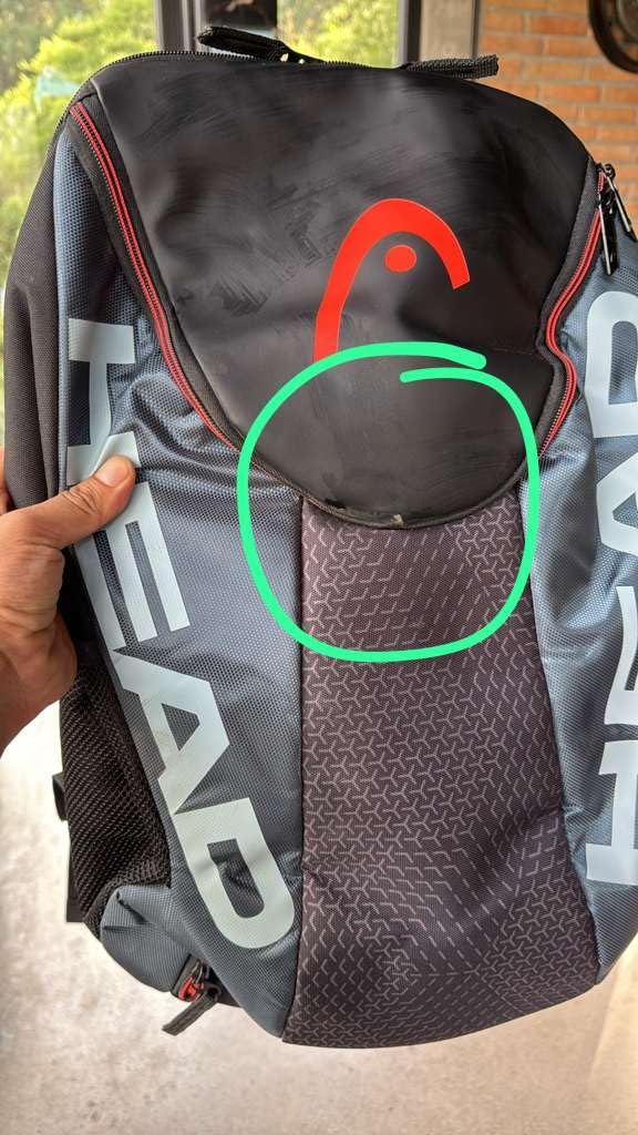 HEAD Tour Team Tennis Backpack 2 Racquet Carrying Bag w/Padded Shoulder Straps & Shoe Compartment customer photo 1