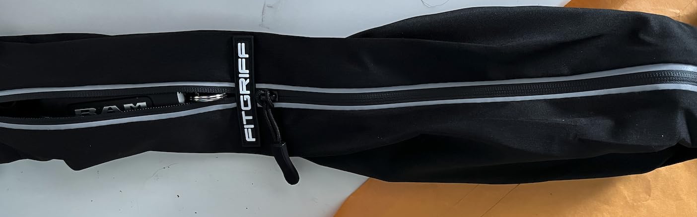 Fitgriff Running Belt for Men & Women - Secure Jogging Pouch for Phone, Keys & Essentials - For All Cell Phones customer photo 2