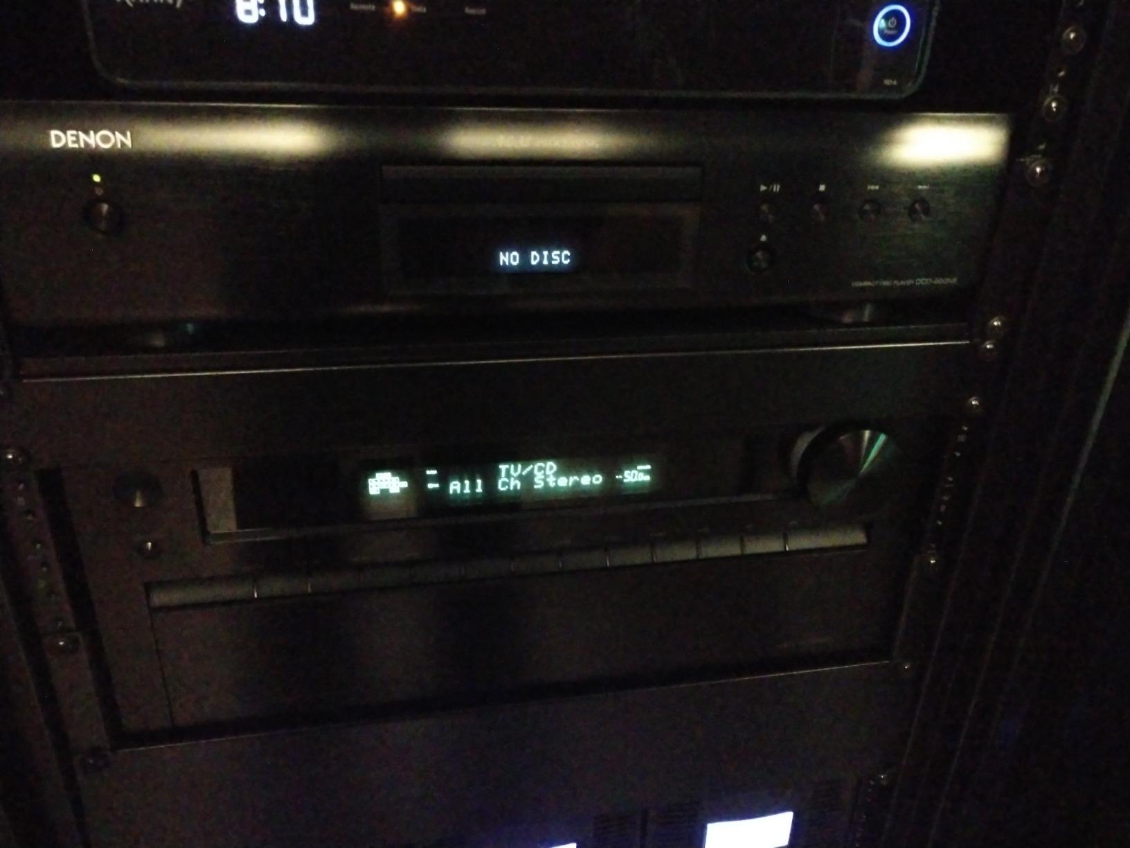 Denon DCD-600NE Compact CD Player | CD Players for Home Stereo System | Vibration-Resistant Design | 2 Channels | Pure Direct Mode | Black customer photo 2