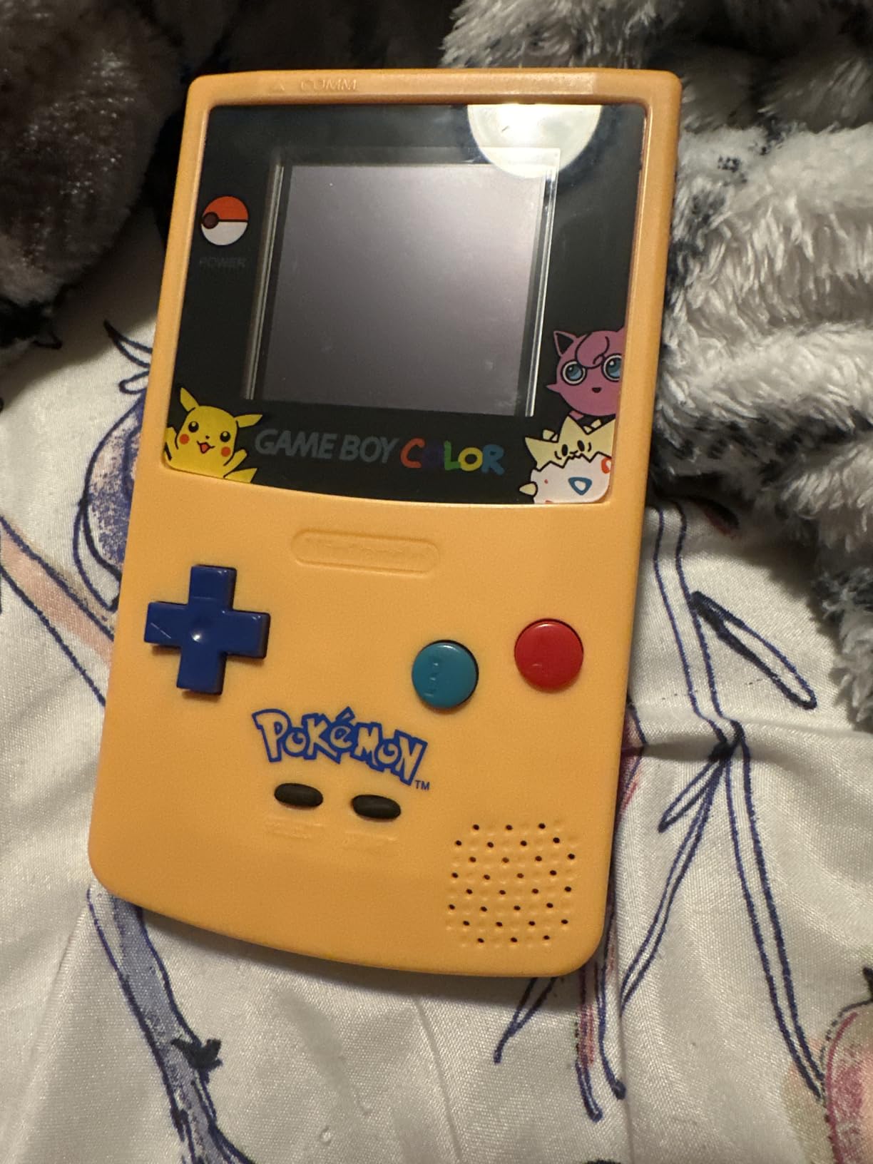 Gametown Replacement Full Housing Shell Case Cover Pack with Screwdriver Buttons for Game Boy Color GBC (Yellow&Blue) customer photo 2