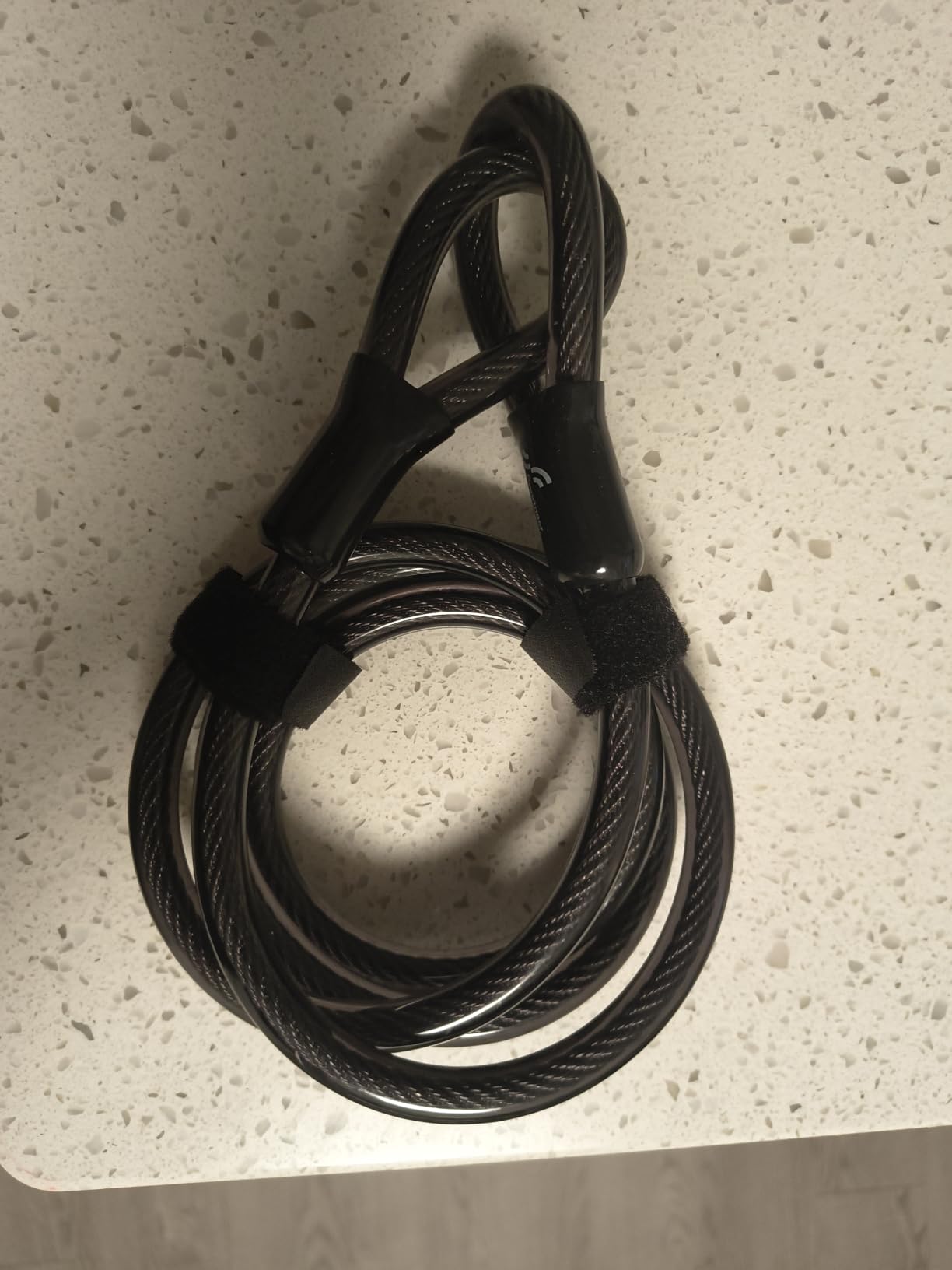Sportneer Bike Lock: Heavy Duty Anti Theft Bike U Lock with 5ft Security Steel Cable - 17mm Shackle Bicycle U-Locks with 2 Keys & Mounting Bracket for Road Mountain Bike, Size 7.76''x5.02'', 1.64lb customer photo 2