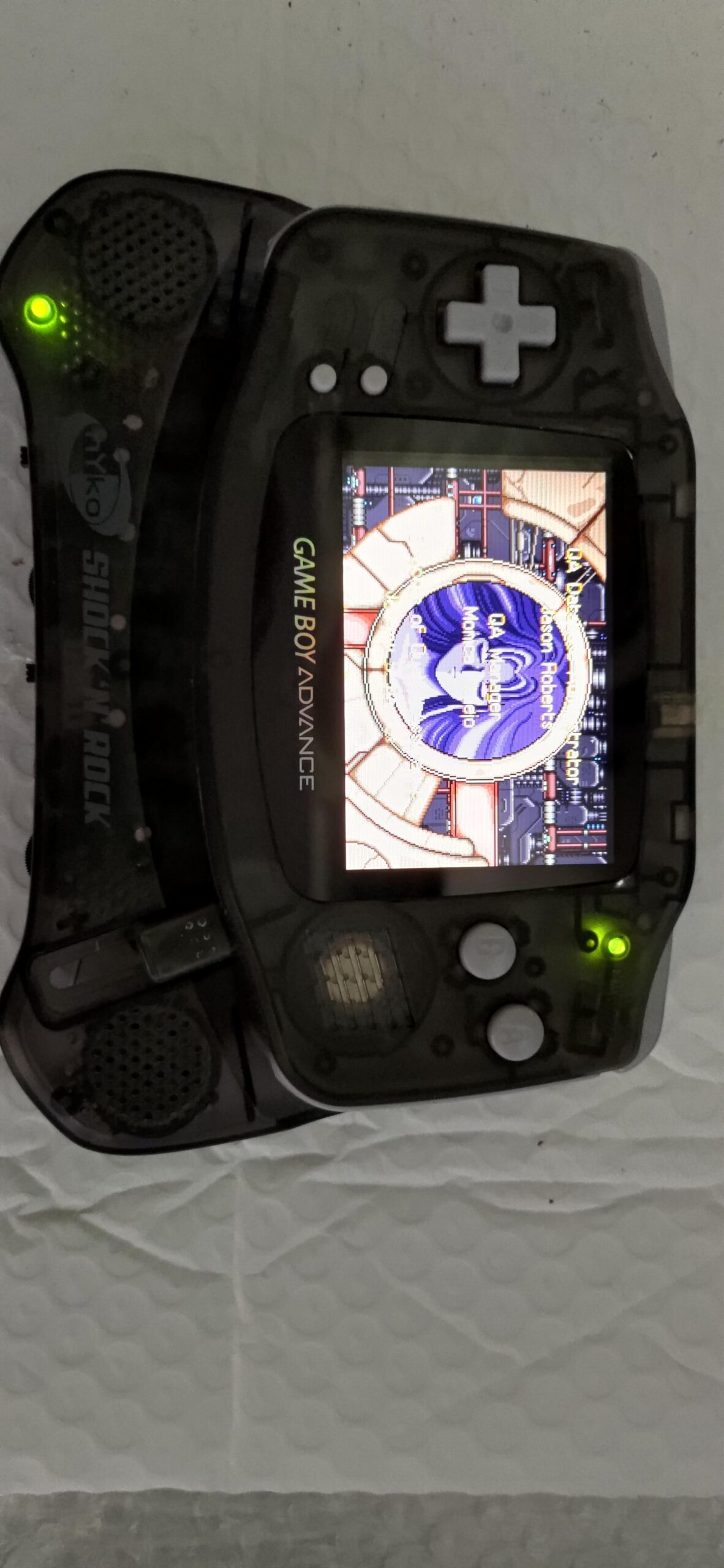 RGRS Game Boy Advance v2 IPS LCD Mod Kit Backlight GBA with Storage Box customer photo 1