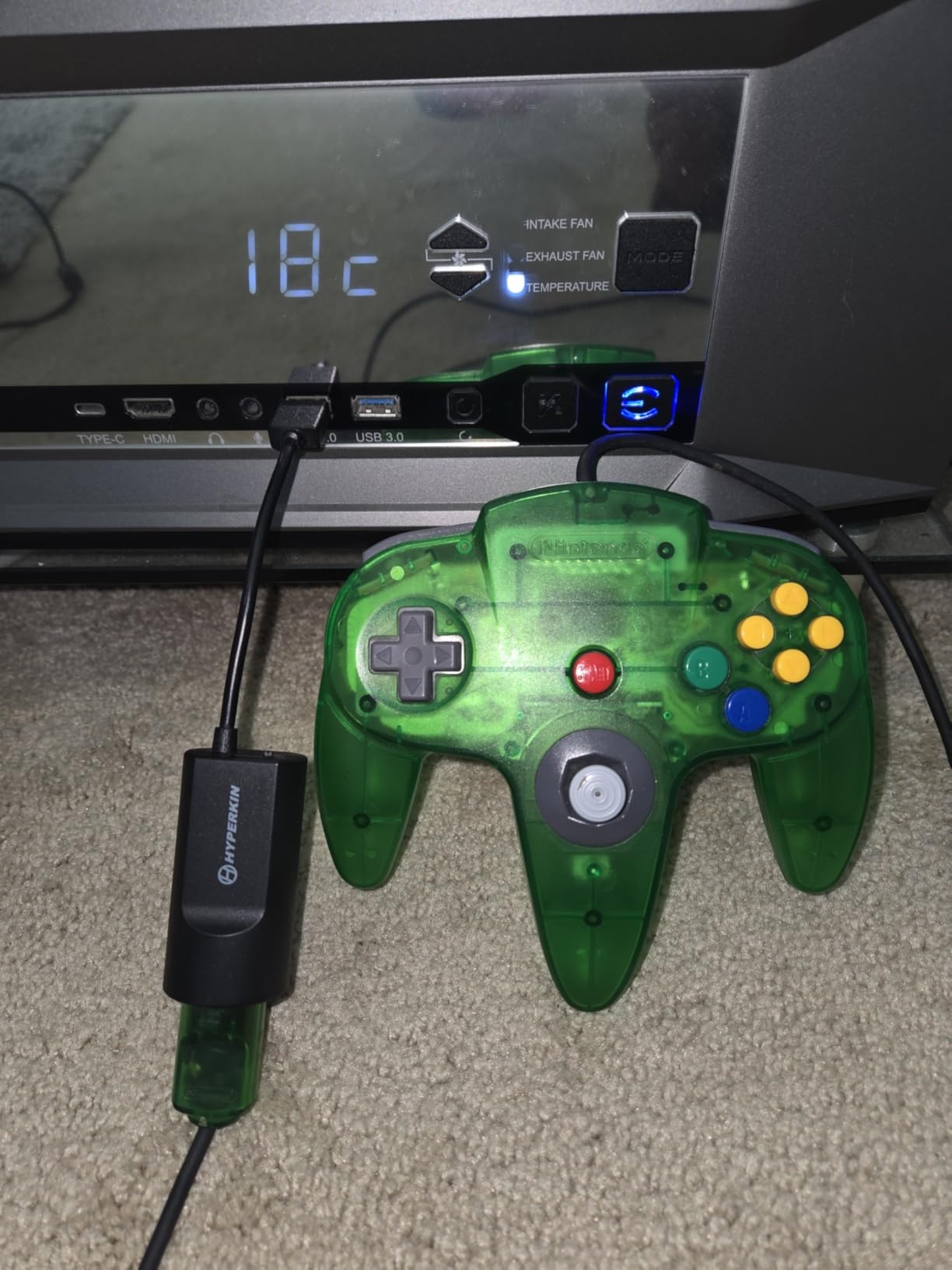 Hyperkin Controller Adapter for N64 Controller Compatible with Nintendo Switch/PC customer photo 2