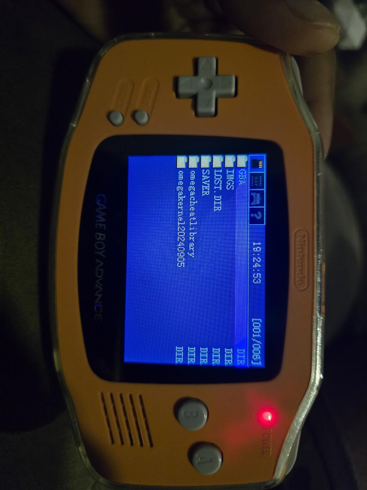 EZ Flash Omega Black Transparent Edition GBA NDS NDSL customer photo 1