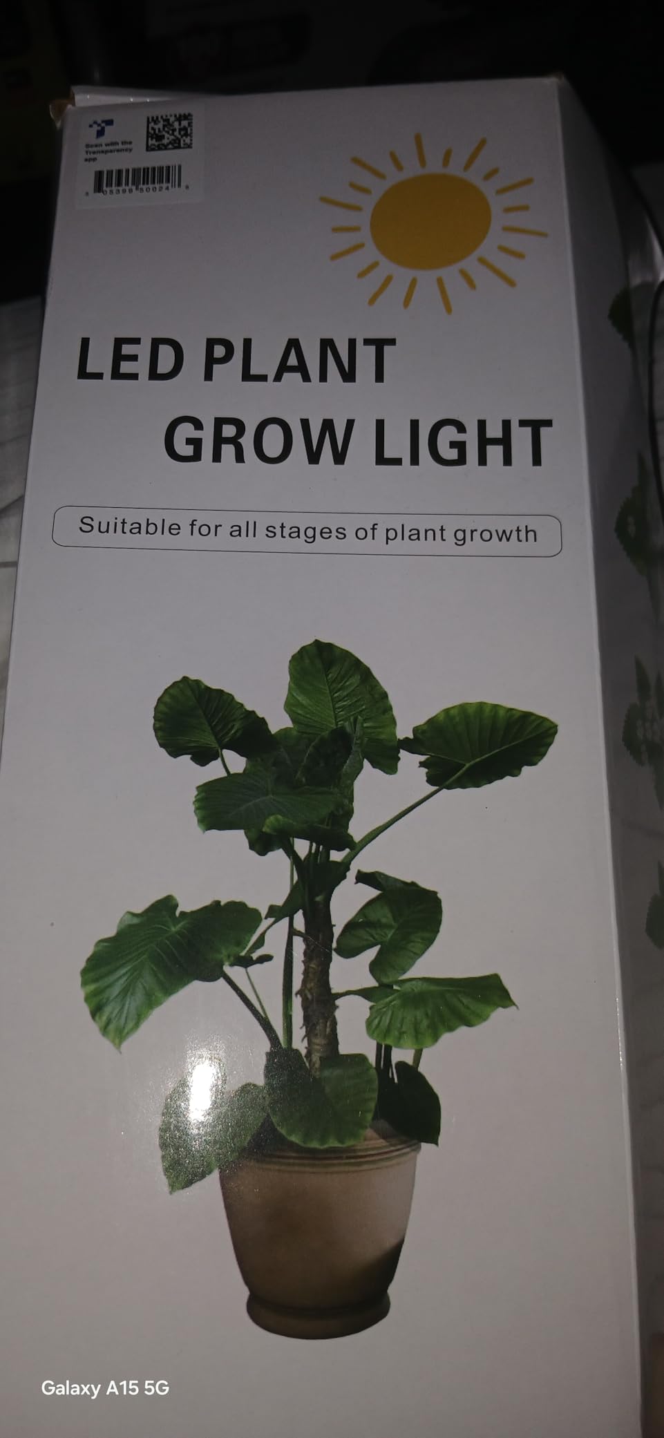 Grow Light for Indoor Plants - Upgraded Version 80 LED Lamps with Full Spectrum & Red Blue Spectrum, 3/9/12H Timer, 10 Dimmable Level, Adjustable Gooseneck,3 Switch Modes customer photo 2