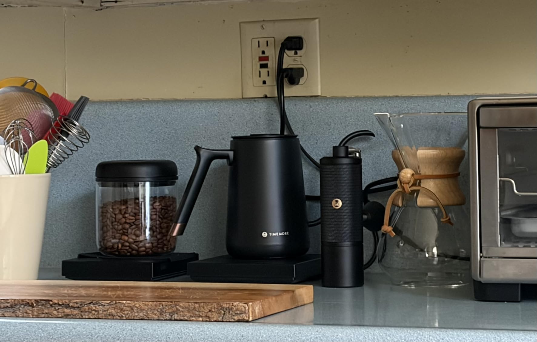 TIMEMORE Chestnut C2 Manual Coffee Grinder Capacity 25g with CNC Stainless Steel Tapered Burr customer photo 1