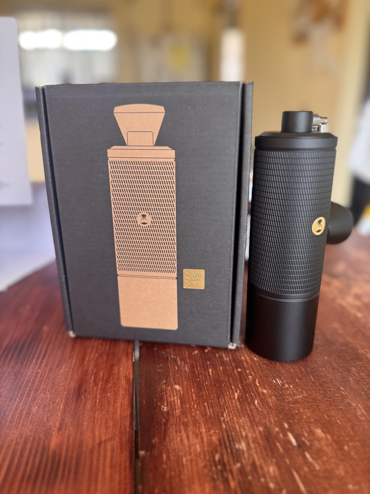 TIMEMORE Chestnut C2 Manual Coffee Grinder Capacity 25g with CNC Stainless Steel Tapered Burr customer photo 2