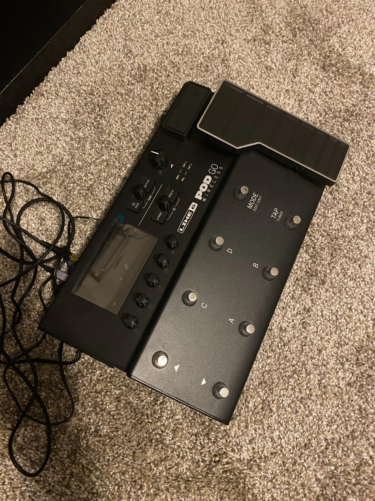 POD Go Guitar Multi-Effects Pedal, Black customer photo 2