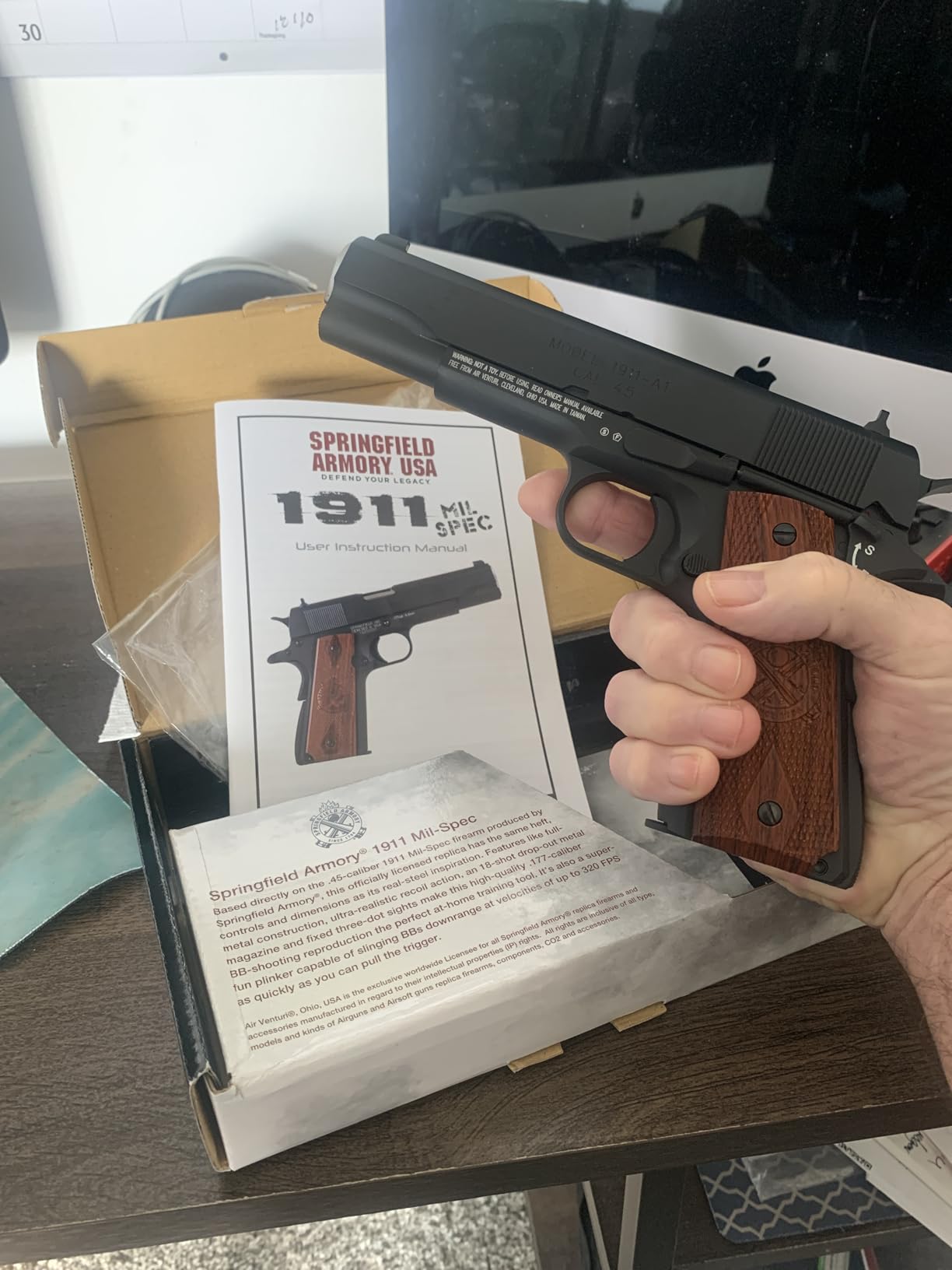 Springfield Armory 1911 Mil-Spec. CO2 BB Gun Air Pistol, 177 Caliber customer photo 1