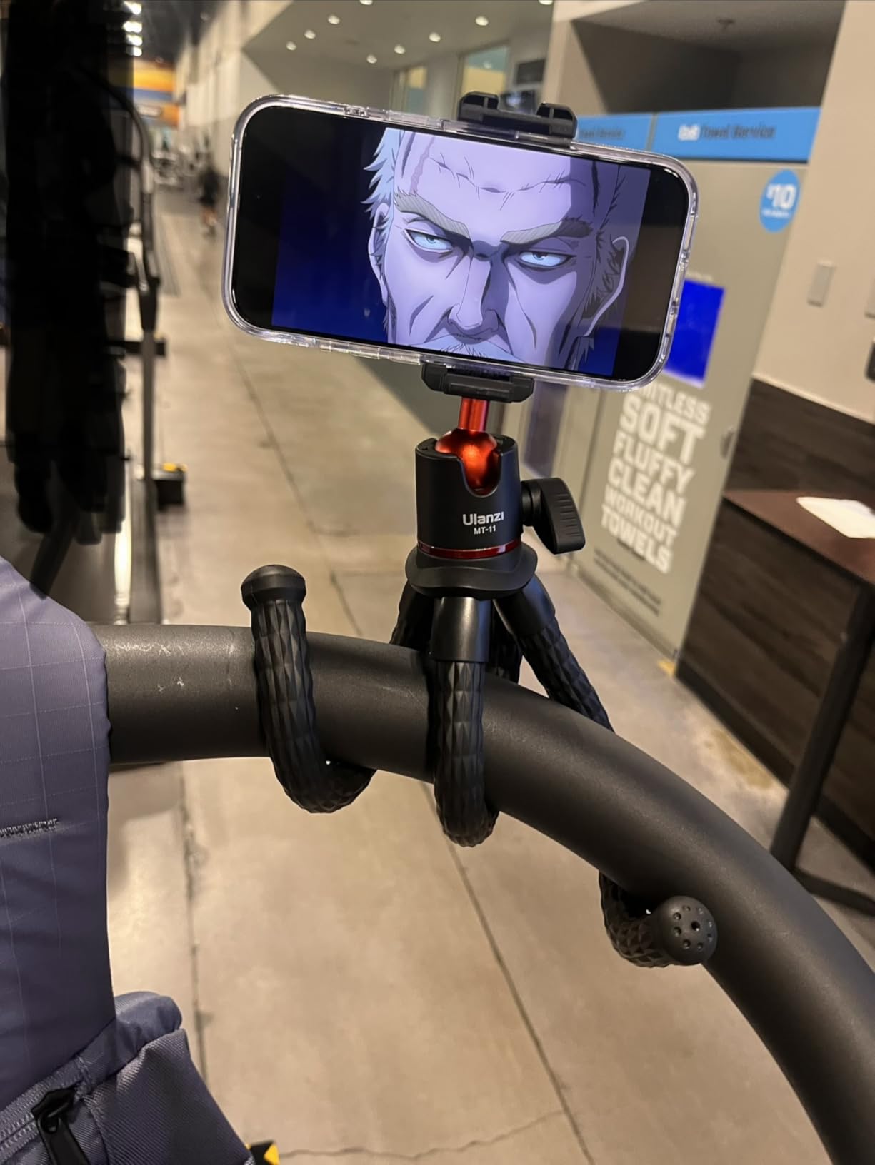 ULANZI Camera Tripod, Mini Flexible Stand w Hidden Phone Holder w Cold Shoe Mount, 1/4'' Screw for Magic Arm, Universal for iPhone Samsung Canon Nikon Sony DJ Pocket 3 Cameras customer photo 2