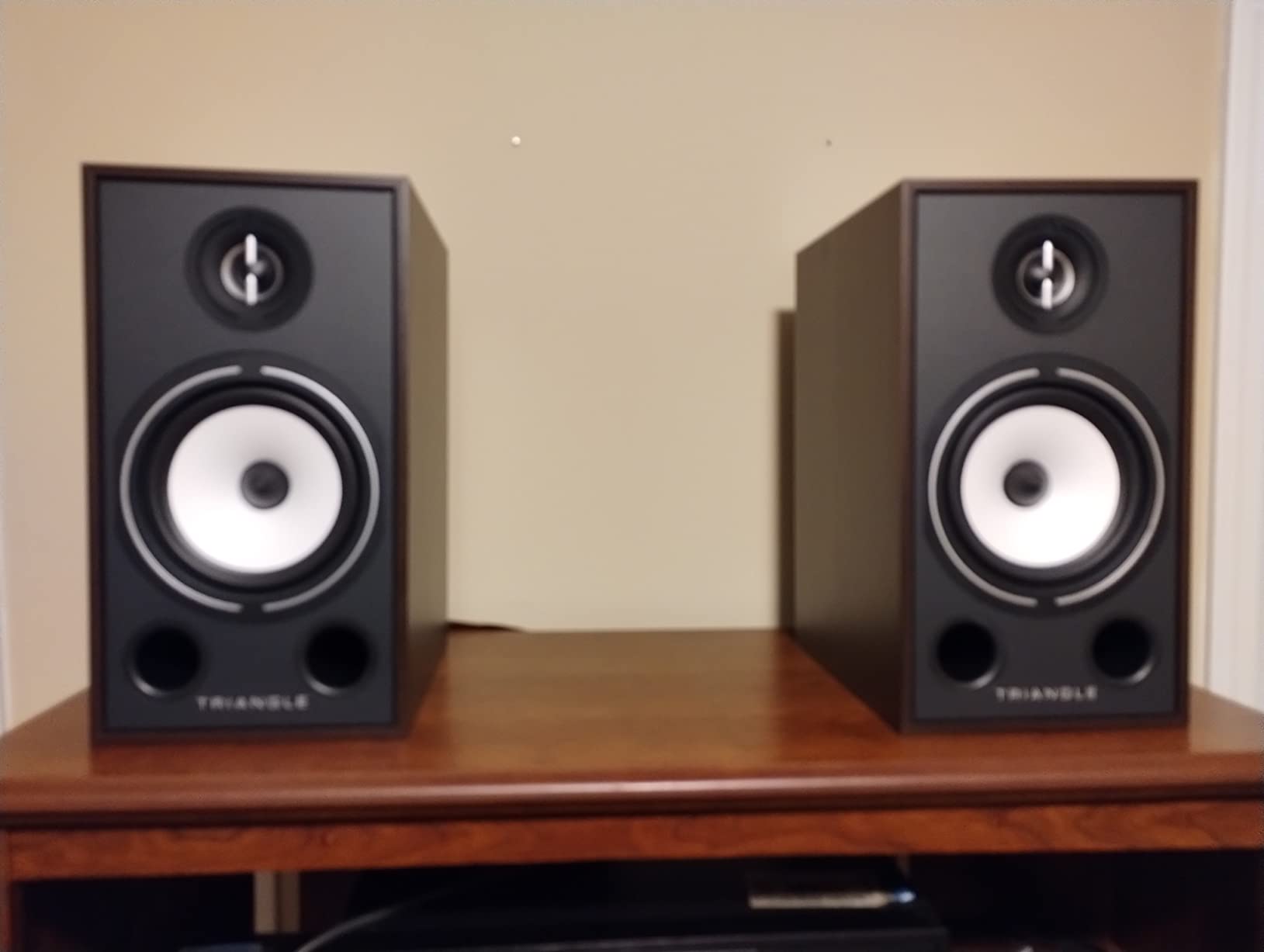 Triangle BOREA BR03 Hi-Fi Bookshelf Speakers - Power handling 100W - Output 90 dB/W/m - Versatile Music and Home Cinema - 206 x 380 x 314 mm - Black (Pair) customer photo 1