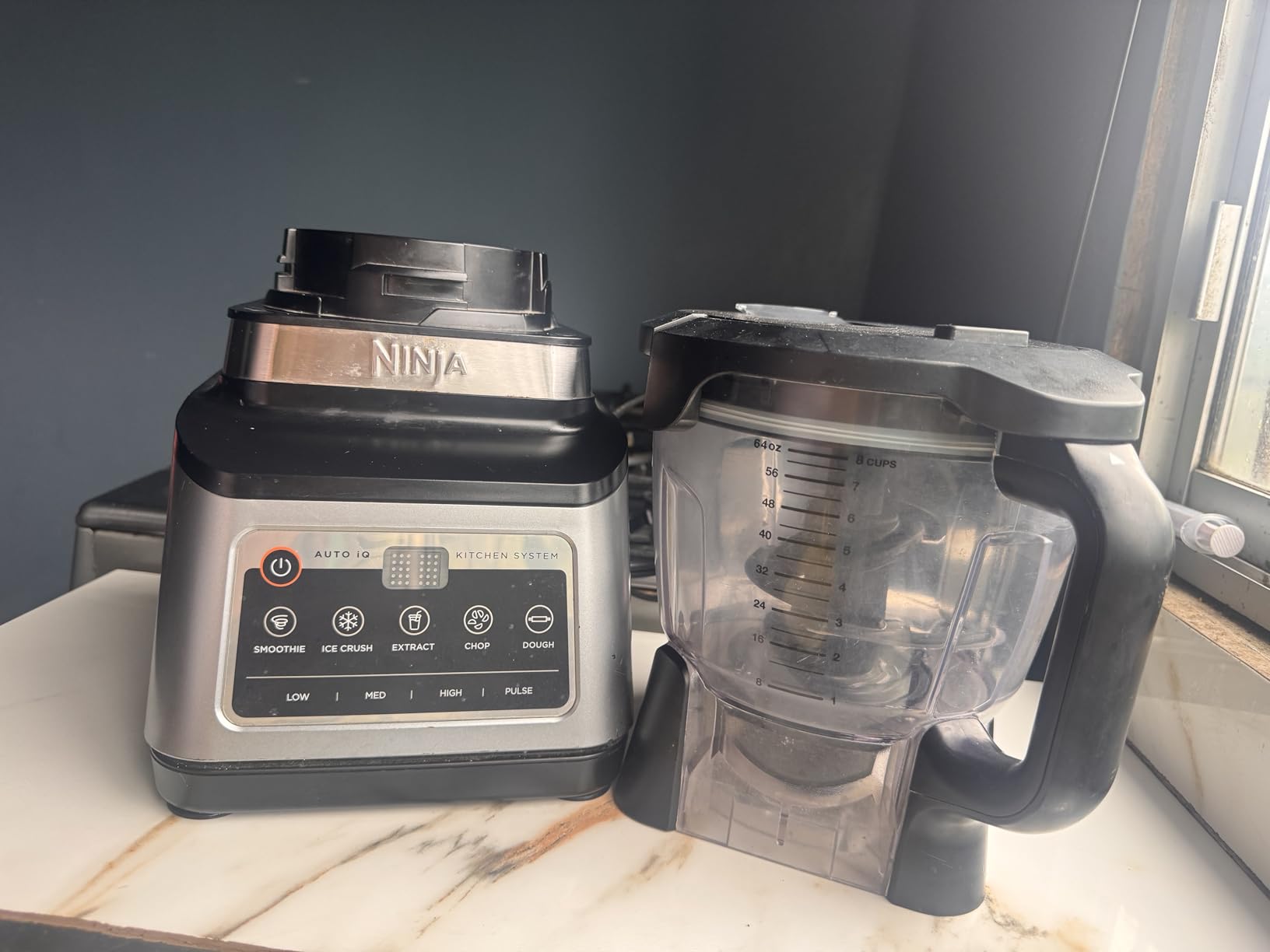 Ninja BN801 Professional Plus Kitchen System, 1400 WP, 5 Functions with Auto IQ, 72-oz Blender Pitcher, 64-oz Processor Bowl customer photo 2