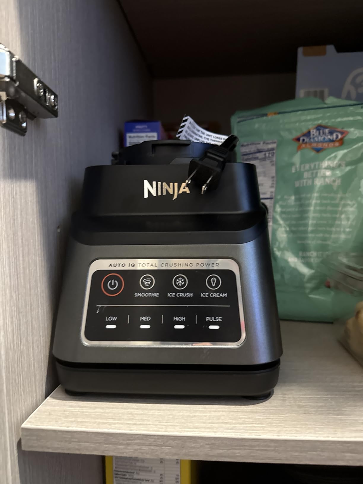 Ninja Professional Plus Blender | Max Power Smoothie Blender, Ice Cream Maker, Frozen Drink Mixer & Margarita Machine | 3 Auto IQ Presets, 1400 W, 72oz Total Crushing Pitcher | Dark Grey, BN701 customer photo 1