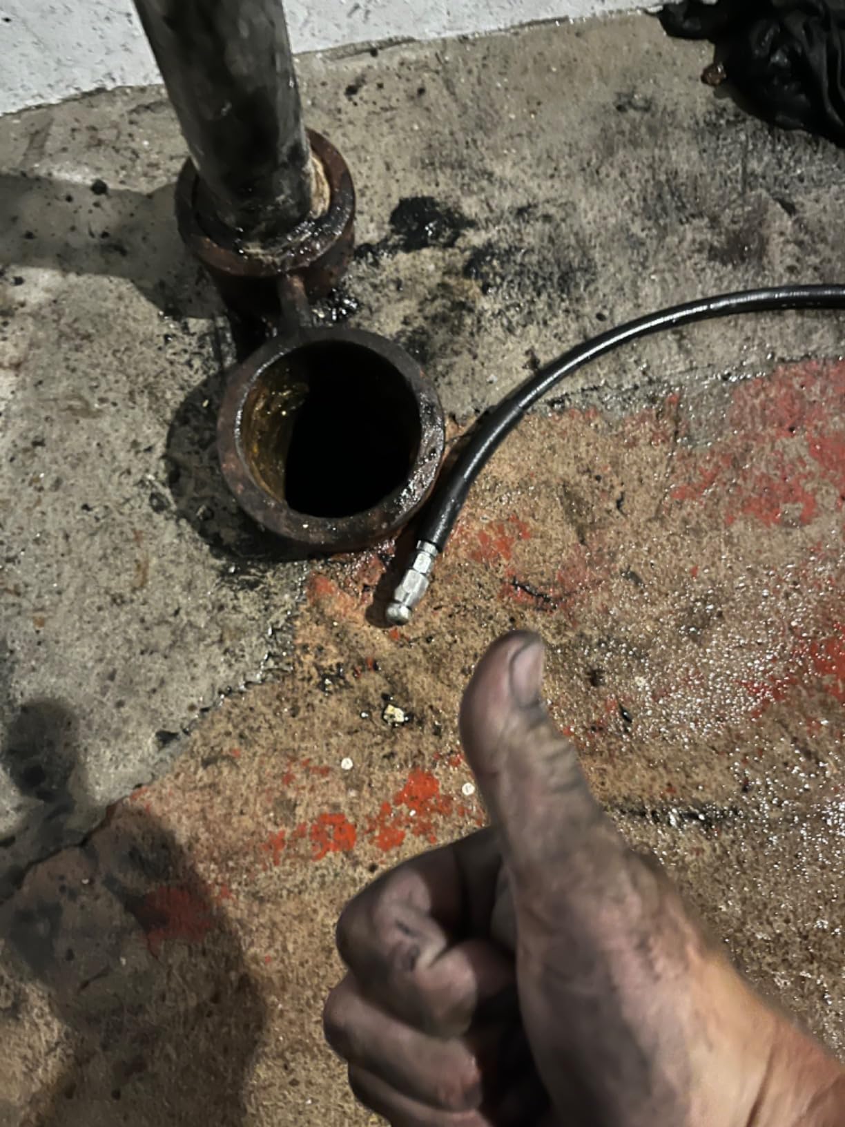 Sewer Jetter Kit 100FT for Pressure Washer, 5800PSI Drain Cleaner Hose 1/4 Inch NPT Corner Rotating and Button Nose Sewer Jetting Nozzle customer photo 2