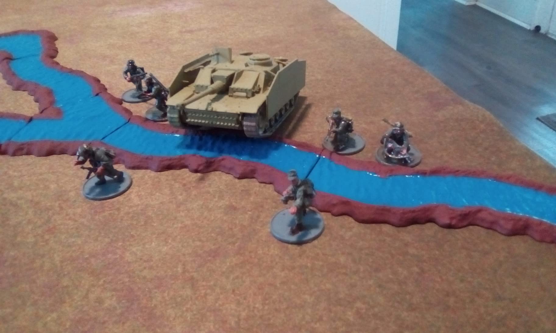 Modular Waterways, 3D Printed Tabletop RPG Scenery and Wargame Terrain for 28mm Miniatures customer photo 1