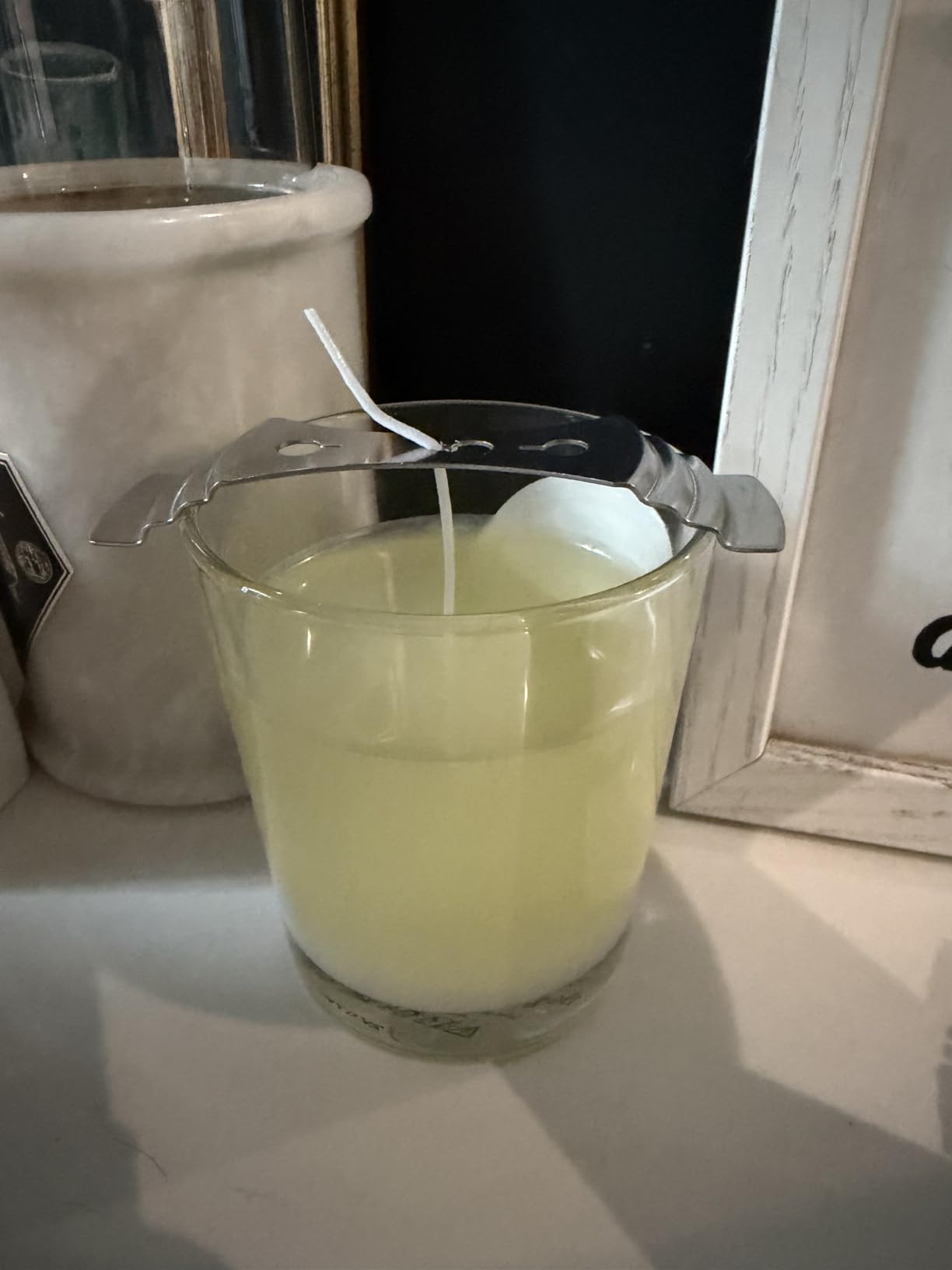 Candle Making Kit, Soy Wax DIY Candle Craft Tools Including Pouring Pot, Wicks, Wicks Sticker, 3-Hole Wicks Holder, Natural Soy Wax and Spoon customer photo 2