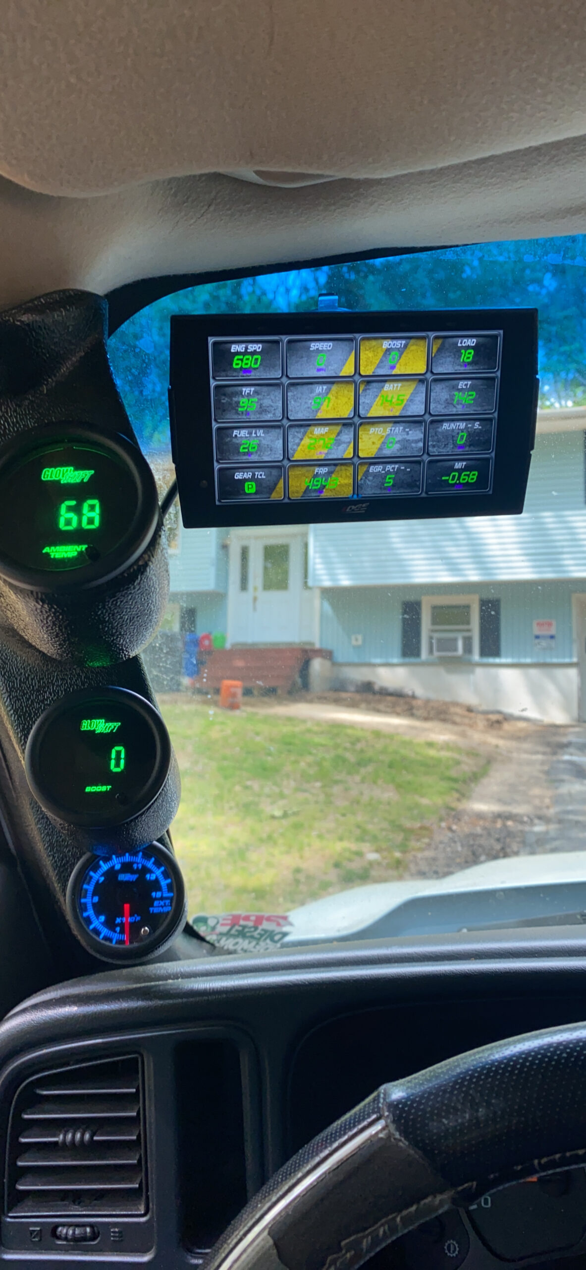 Krazy On Highways Edge Insight CTS3 Digital Gauge, Compatible with 1996 & Up OBD-II Vehicles customer photo 1