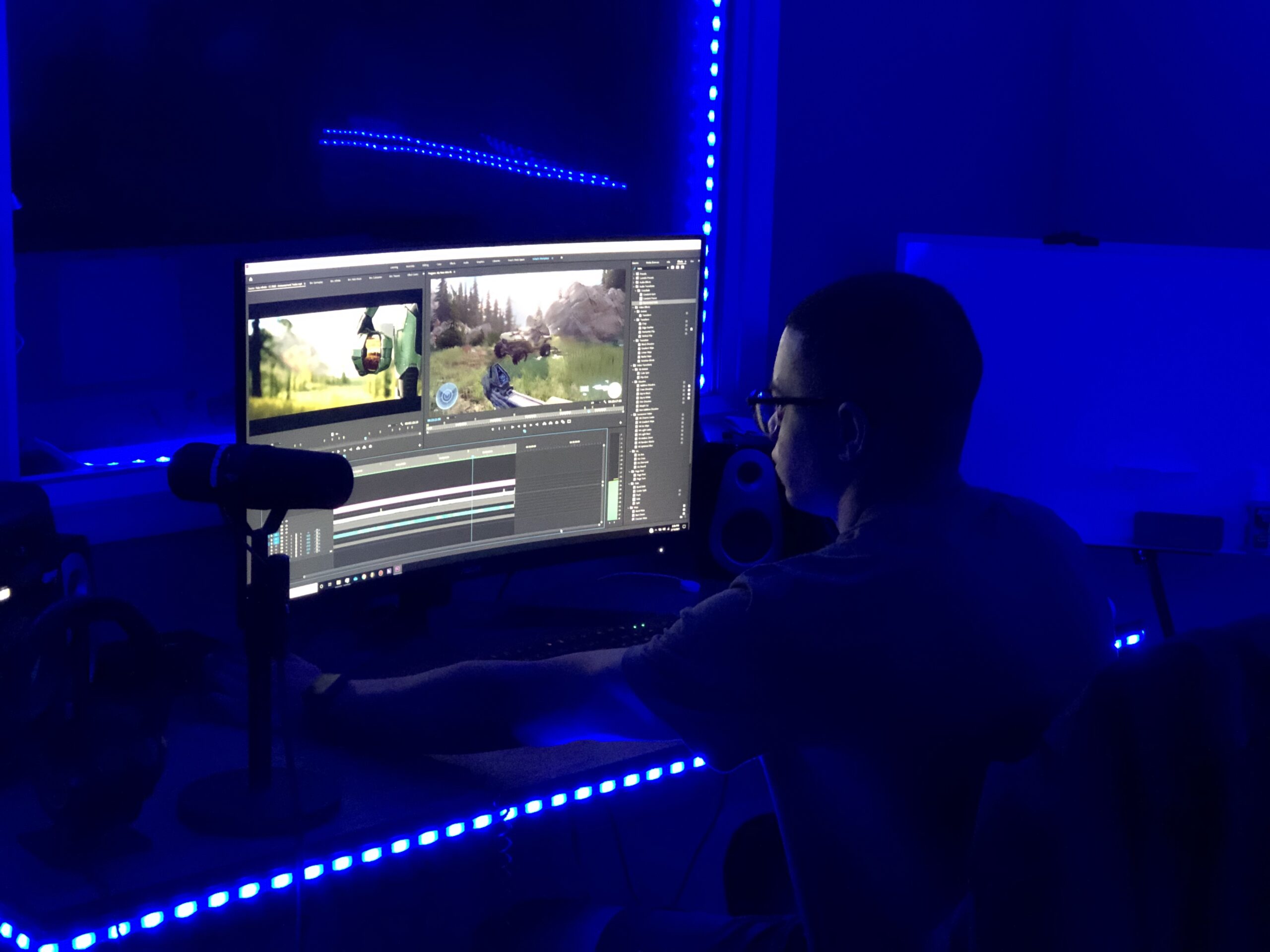 ASUS TUF 32 Inch Curved Gaming Monitor - QHD (2560 x 1440), 165Hz (Supports 144Hz), 1ms, Extreme Low Motion Blur, Speaker, FreeSync Premium, VESA Mountable, DisplayPort, HDMI - VG32VQ1B customer photo 2